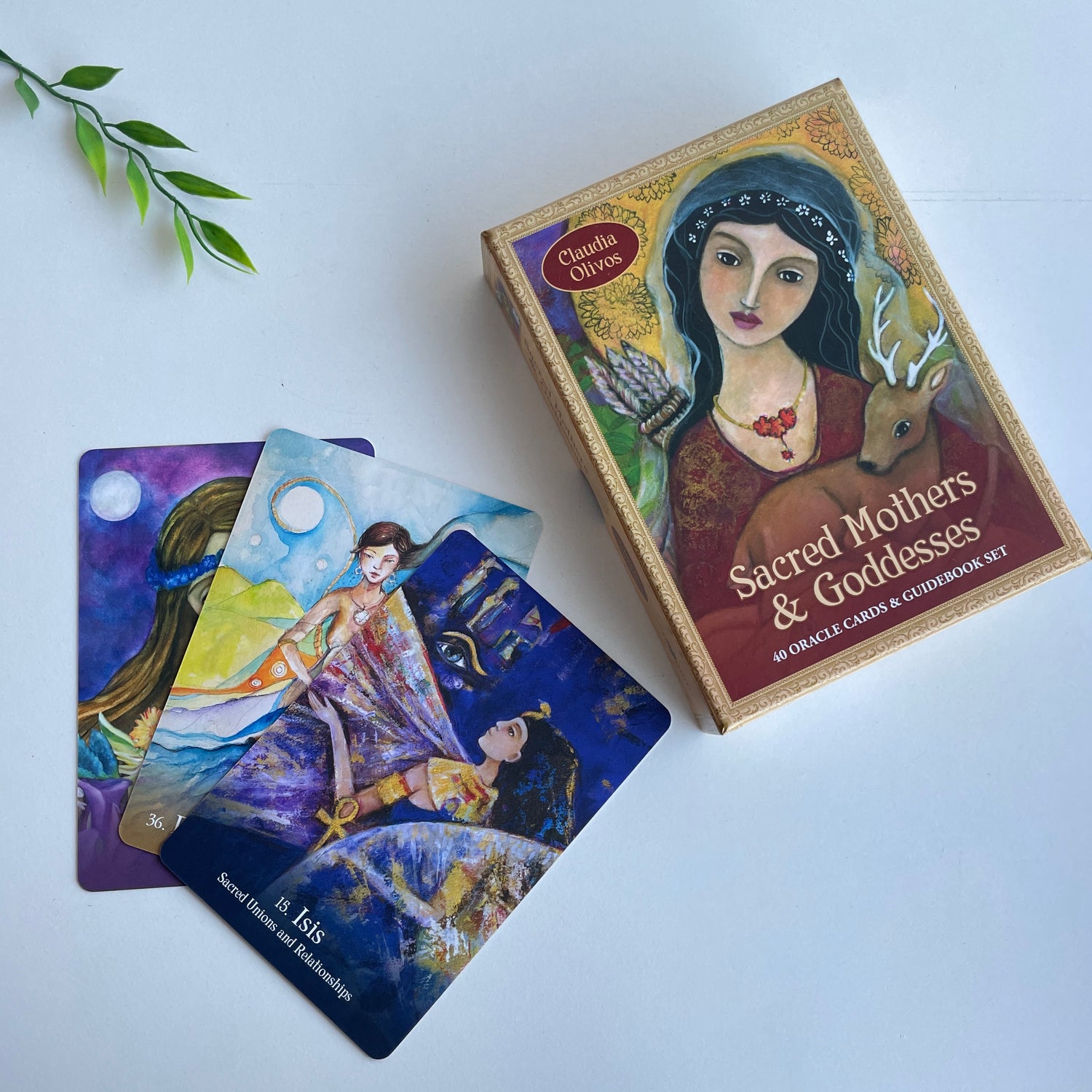 Sacred Mothers & Goddesses Oracle Cards Claudia Olivos