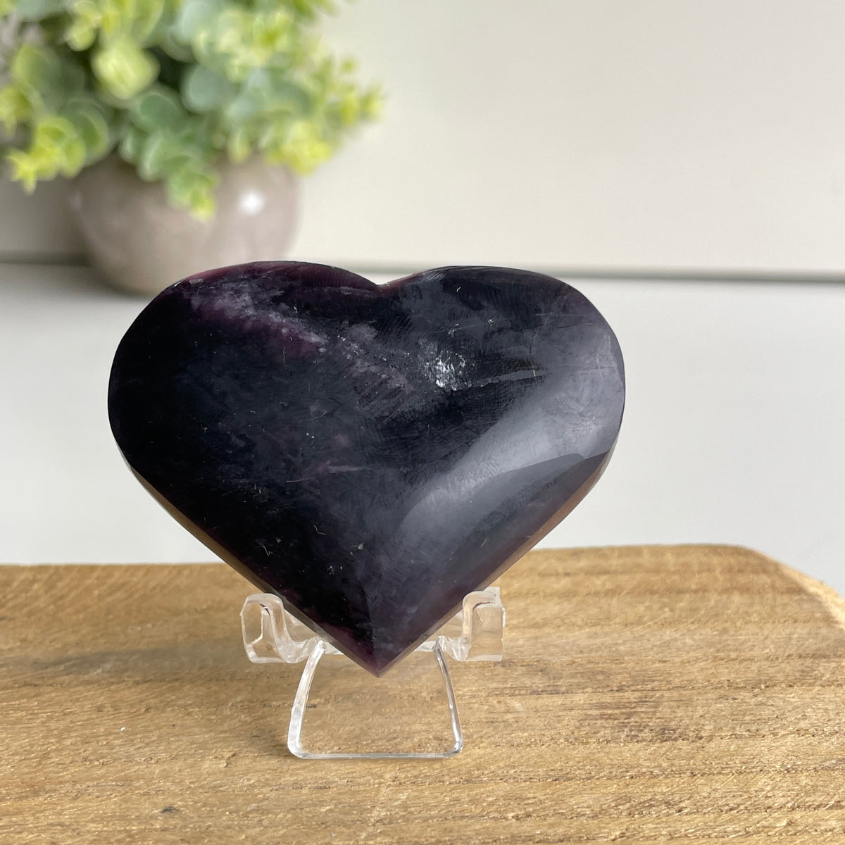Lepidolite Mica Heart 5.7cm