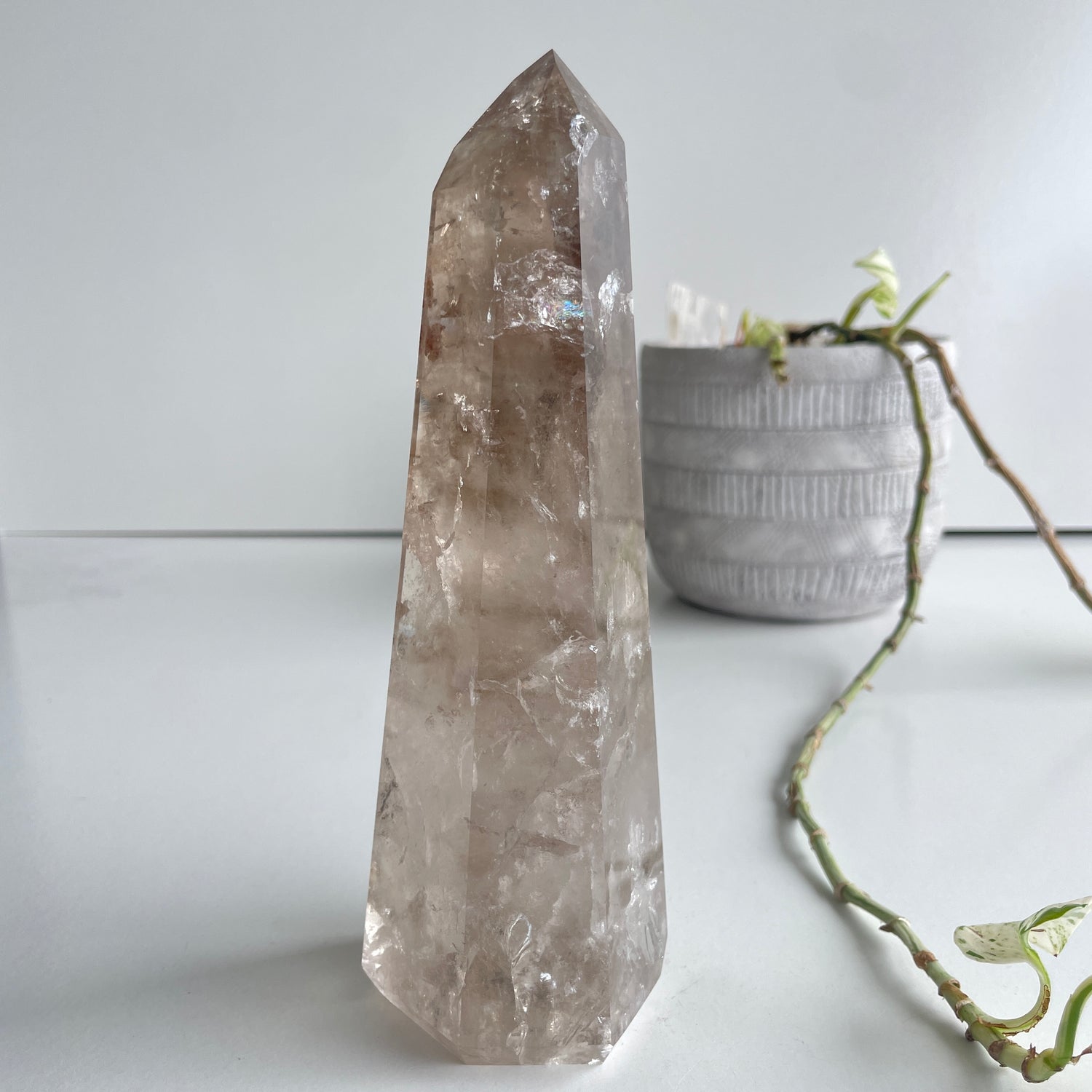 Smoky Quartz High Quality Generator 19.8cm