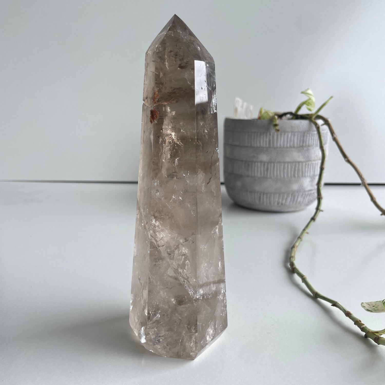 Smoky Quartz High Quality Generator 19.8cm