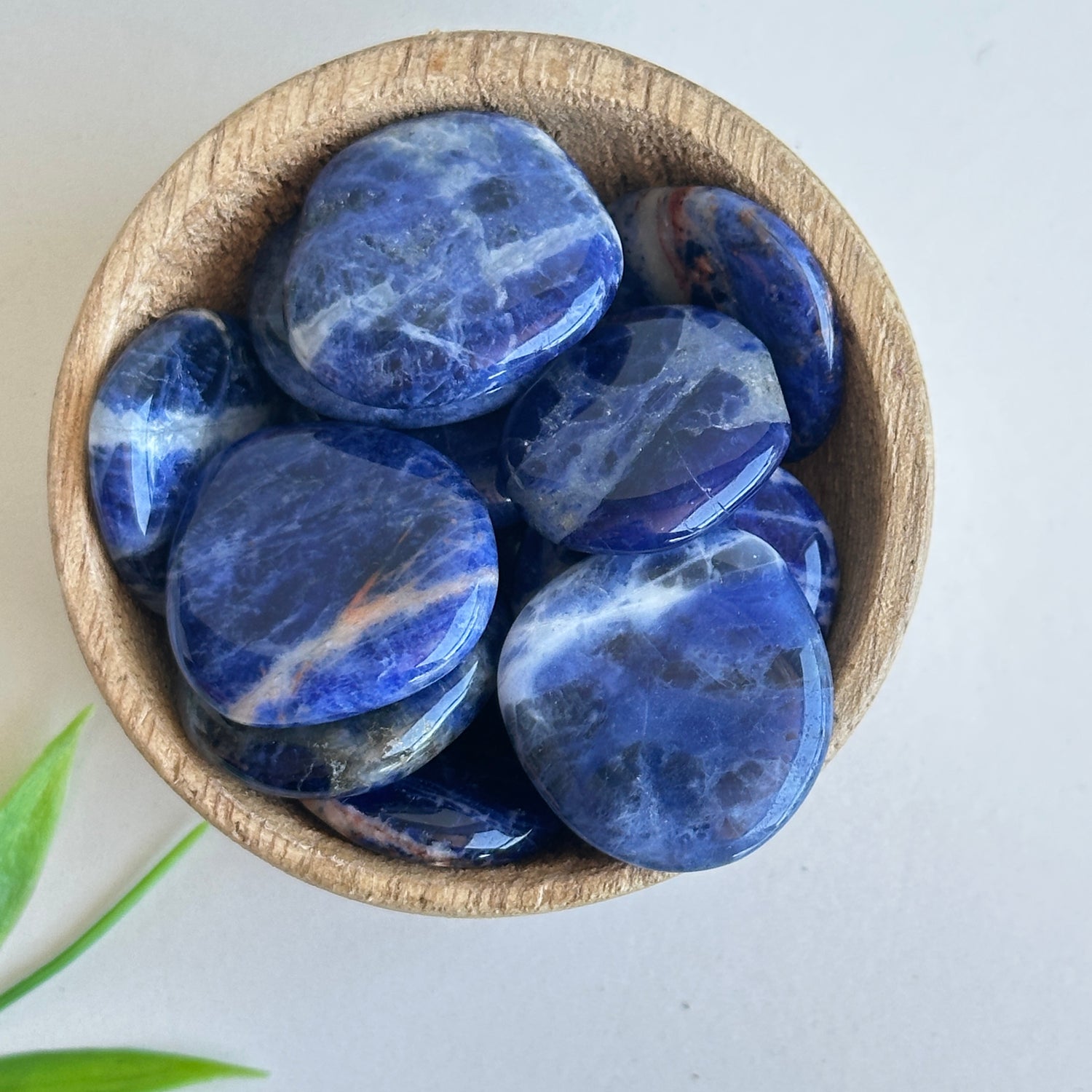 Sodalite Flat Stone Bra Buddy