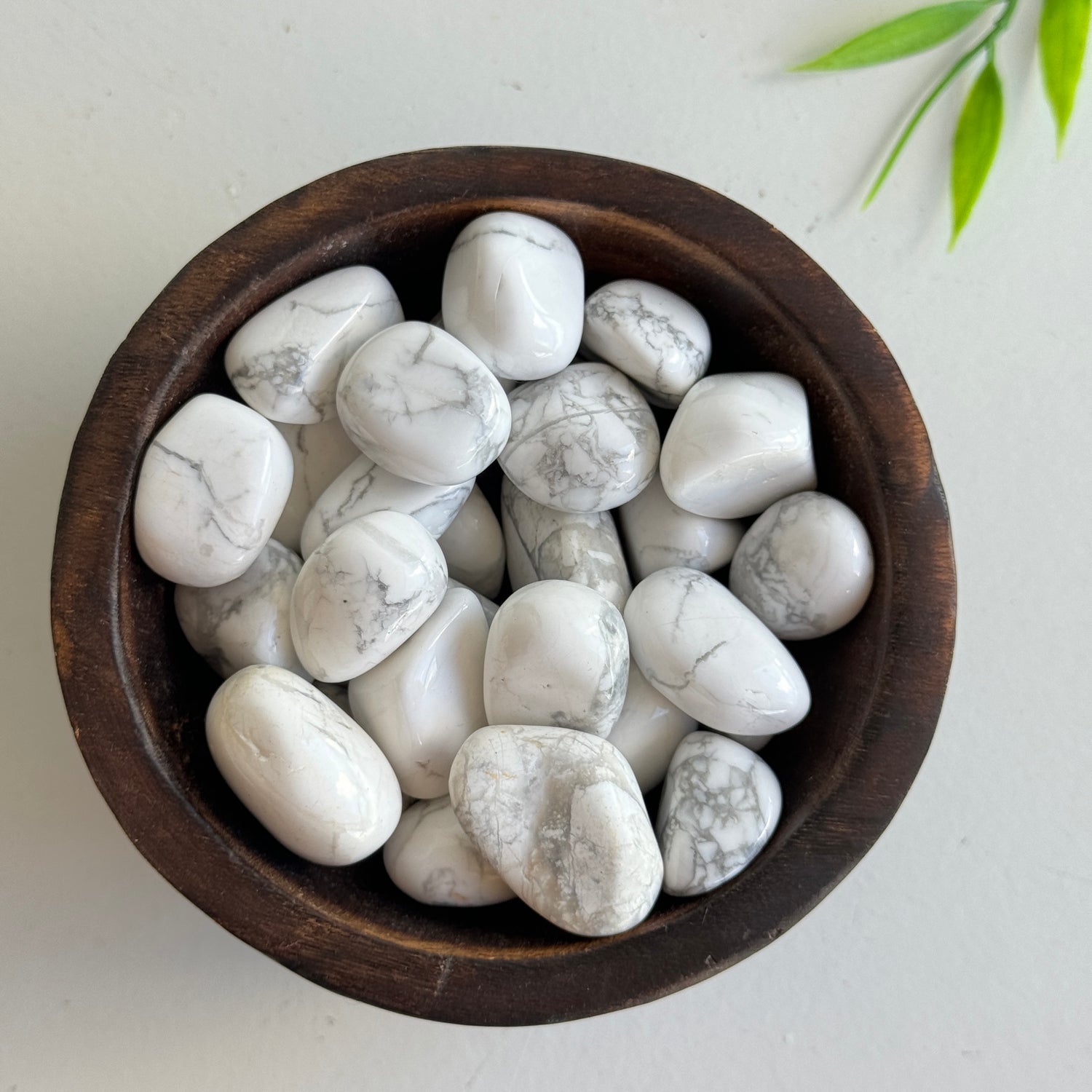 White Howlite Tumbled