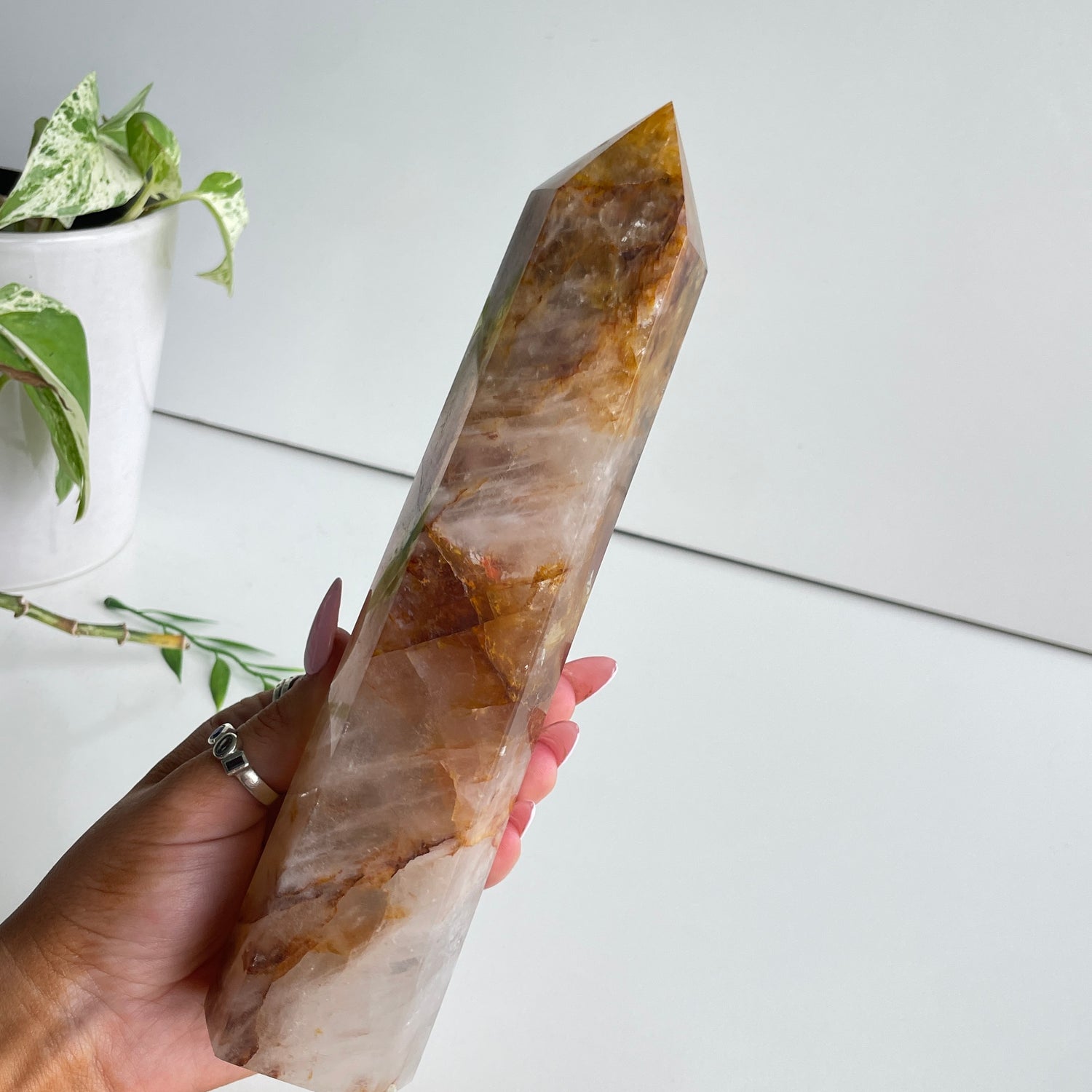 Golden Healer Quartz 21.9cm