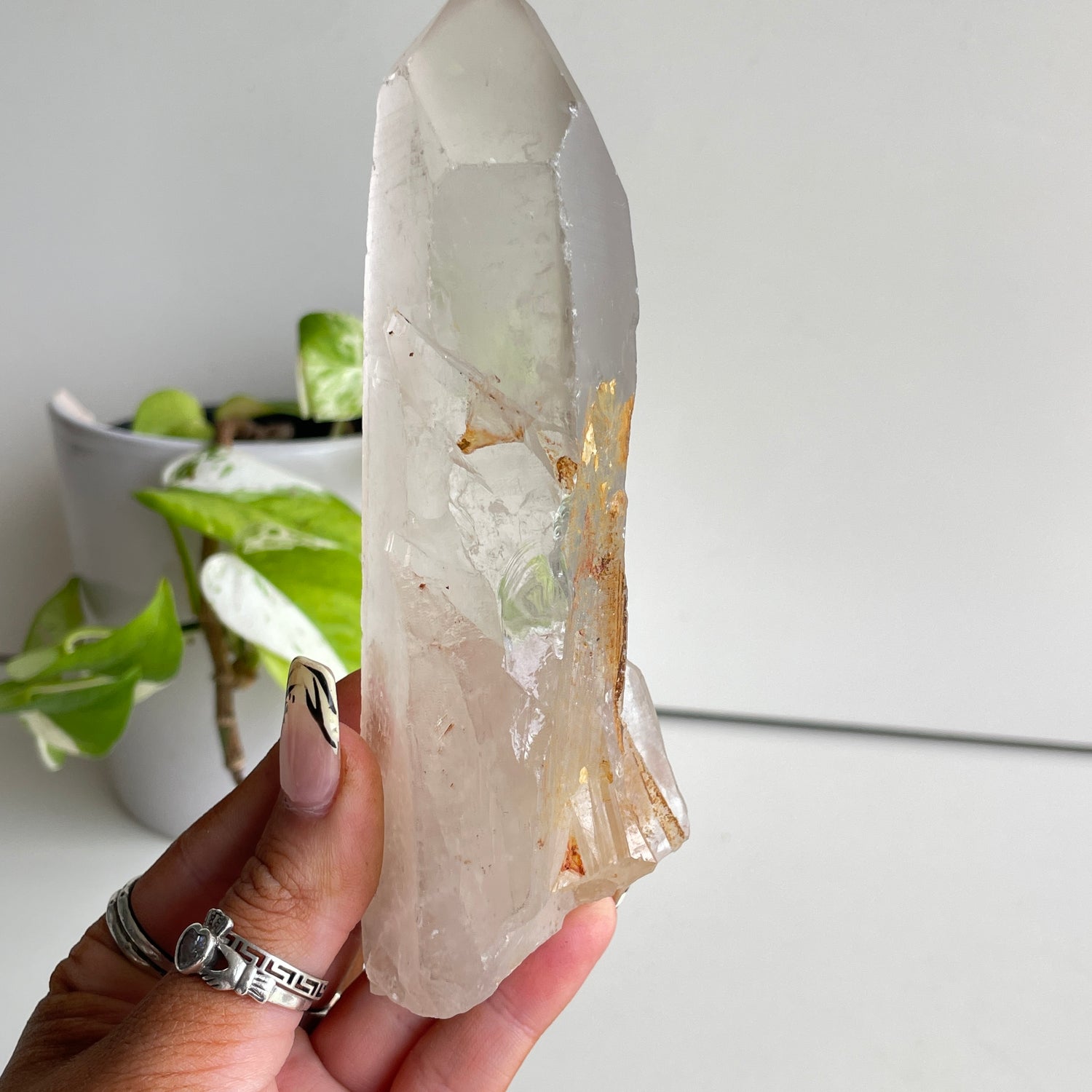 Smoky Quartz Natural Point 337g