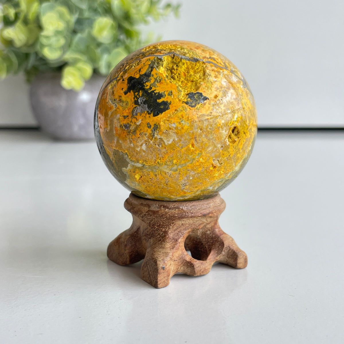 Bumblebee Jasper Sphere 5.2cm