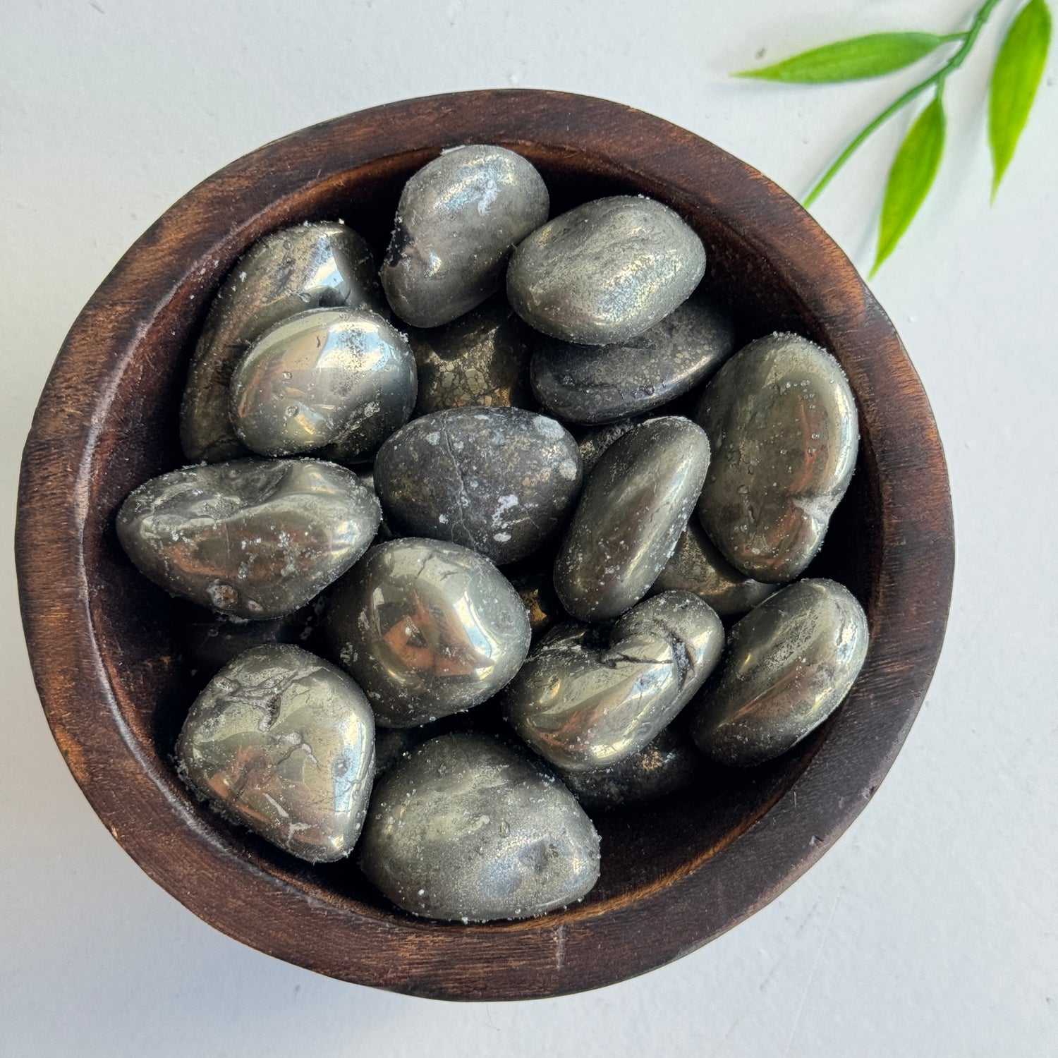 Pyrite Tumbled