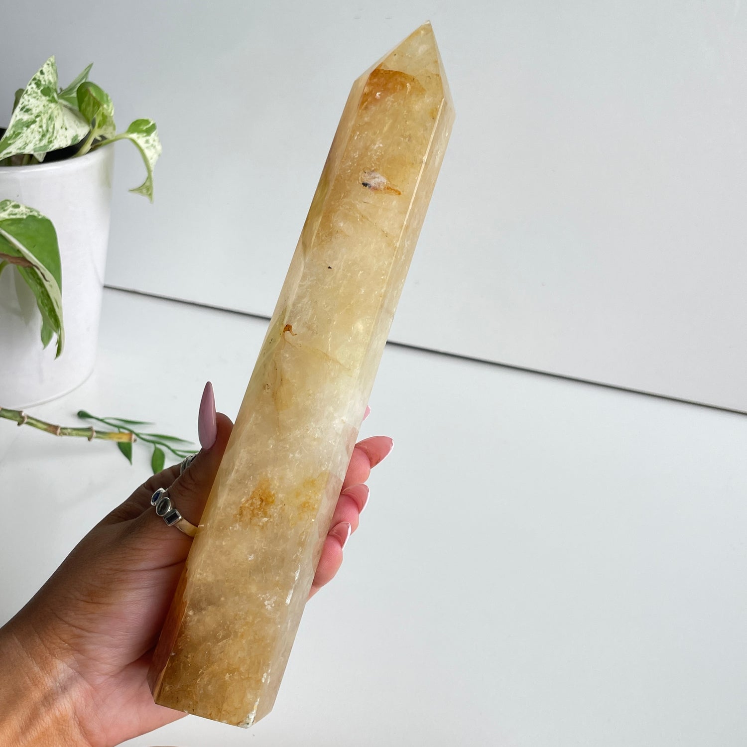 Golden Healer Quartz 22.9cm