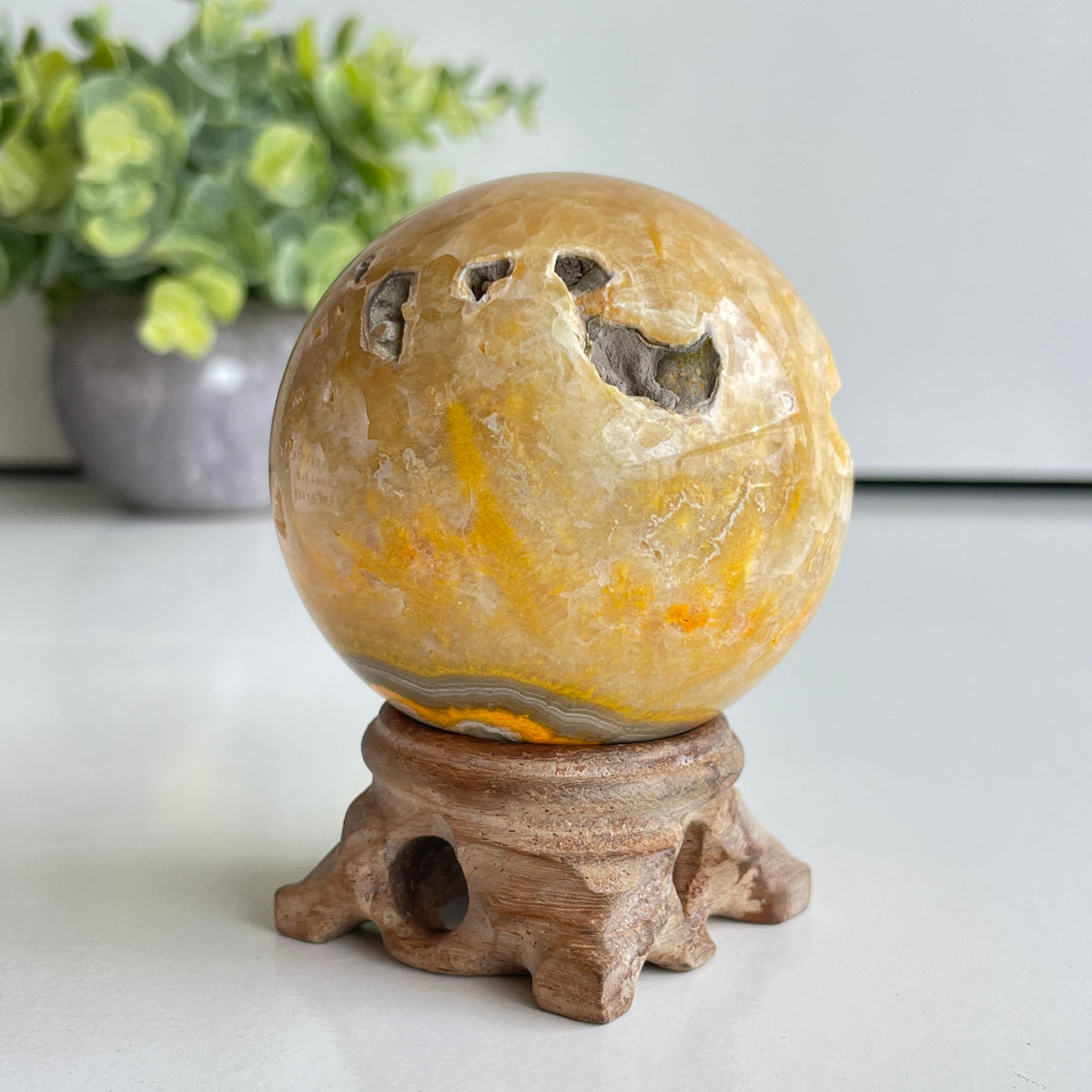 Bumblebee Jasper Sphere 5.9cm