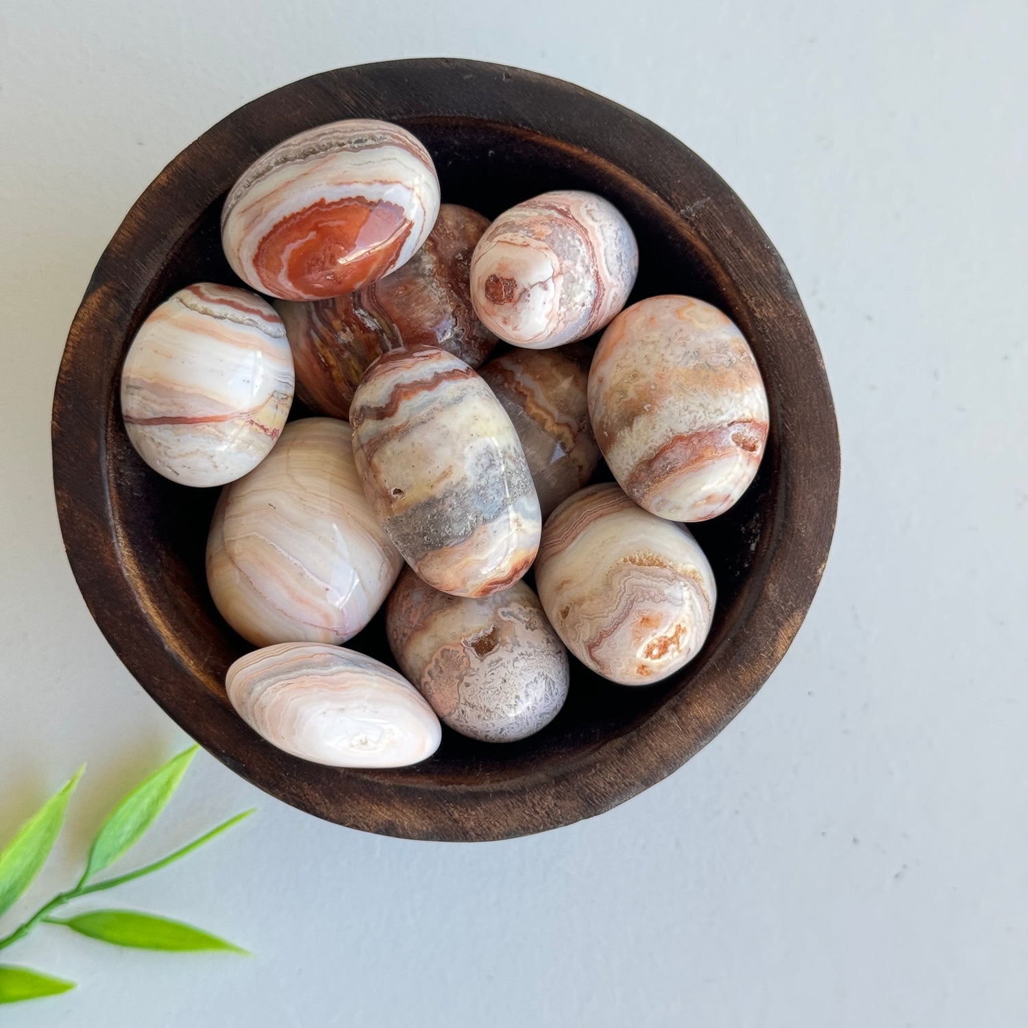 Pink Crazy Lace Agate Tumble