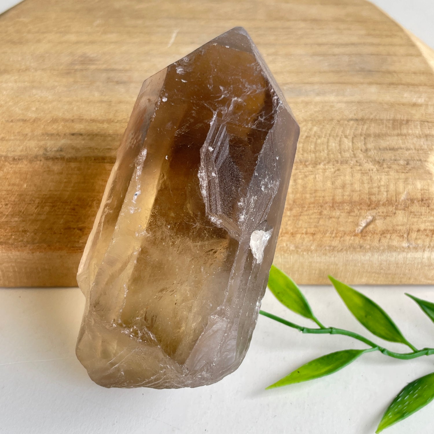 Smoky Quartz Natural Point 214g