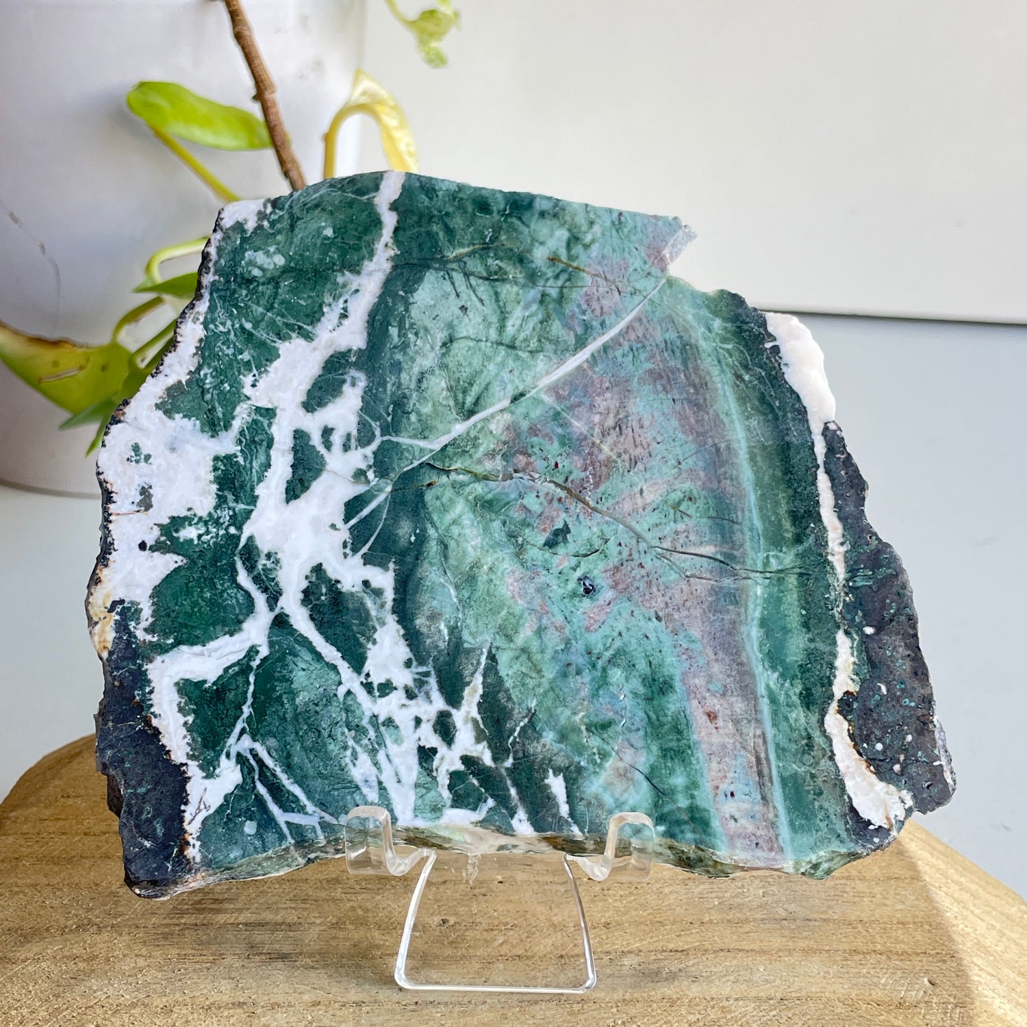 Green Sardonyx Slice 304g