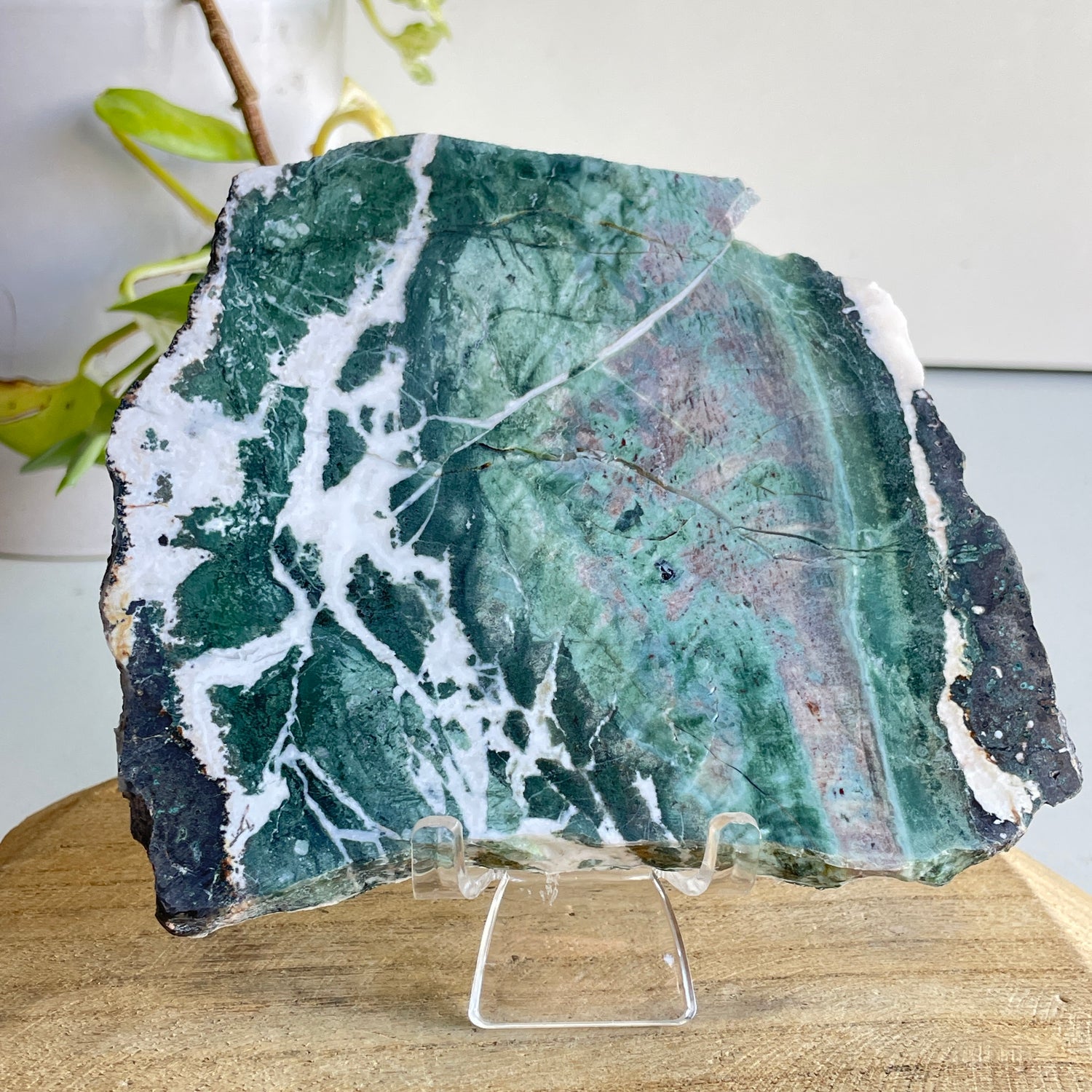Green Sardonyx Slice 304g
