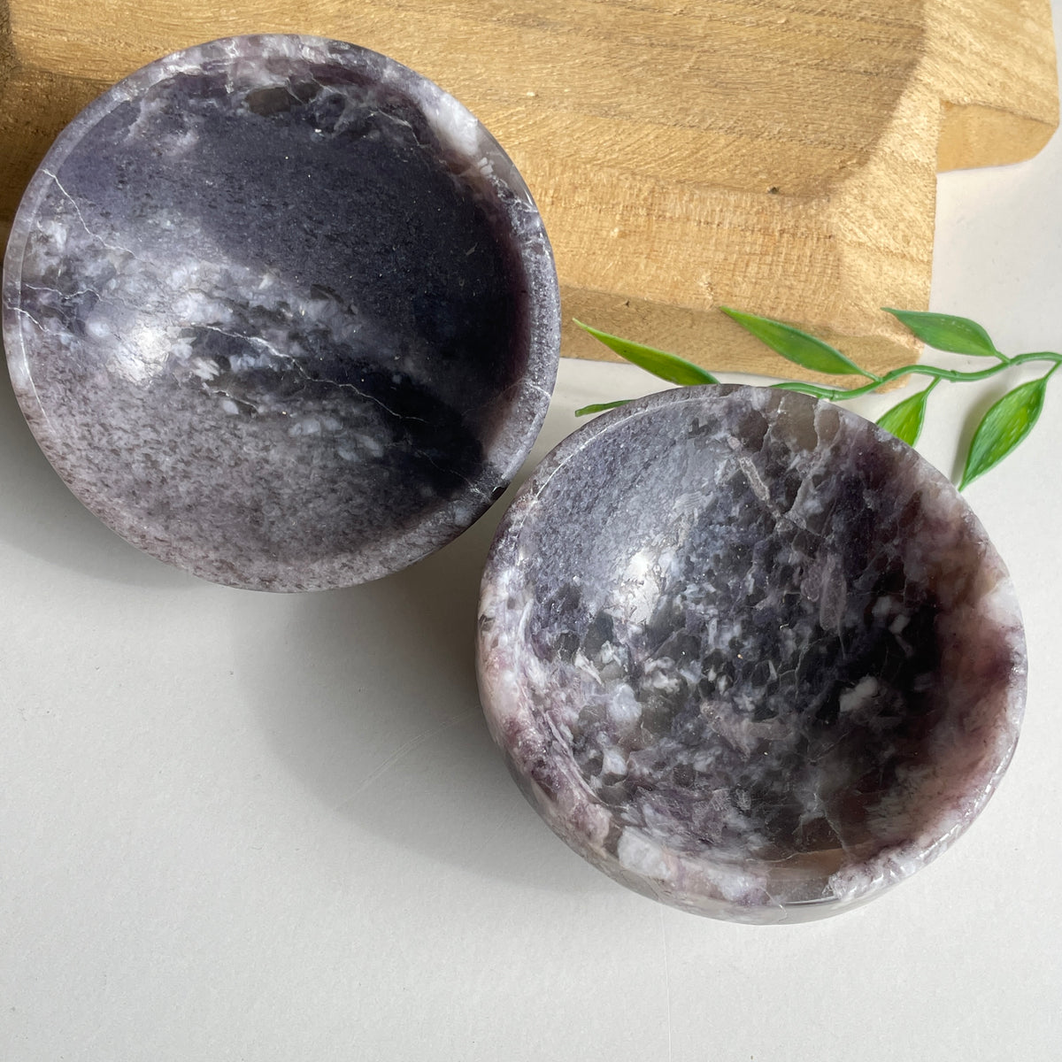 Lepidolite Bowls Assorted
