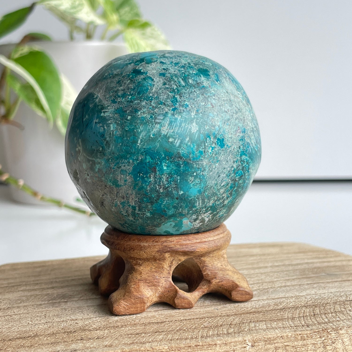 Shattuckite Sphere 6.5cm