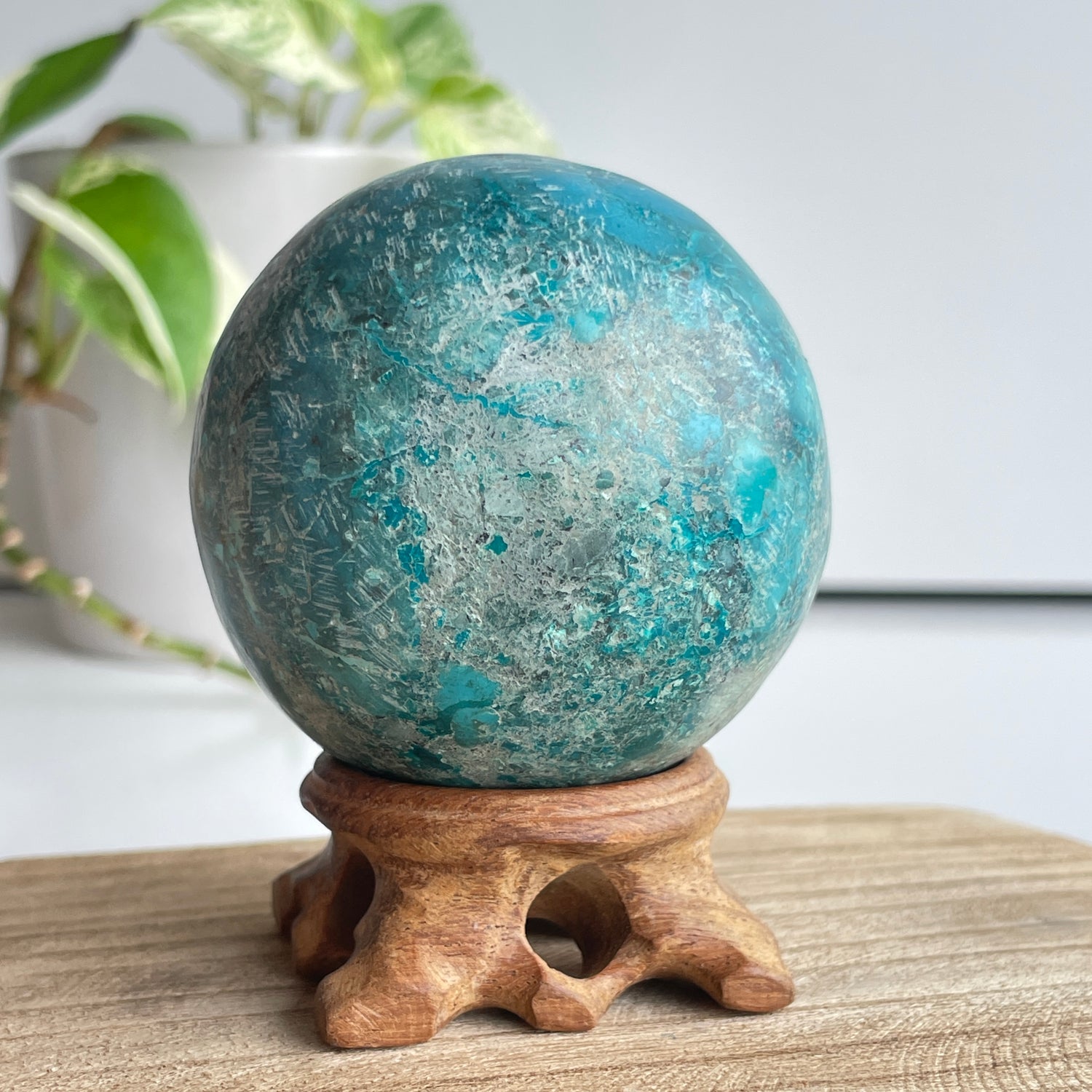 Shattuckite Sphere 6.5cm