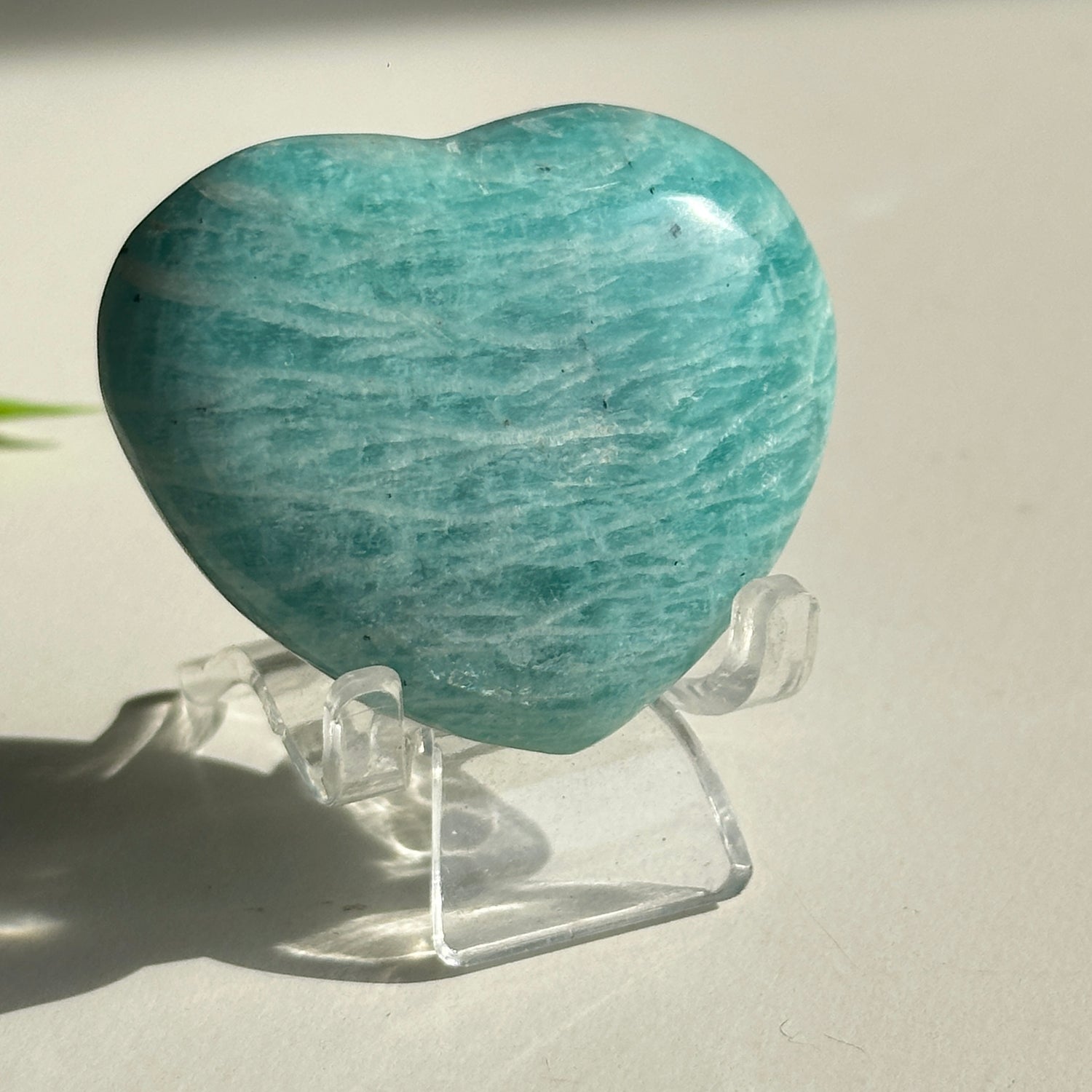 Amazonite Heart 4.5cm