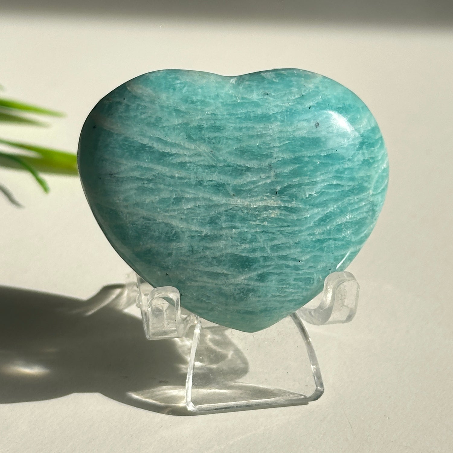 Amazonite Heart 4.5cm