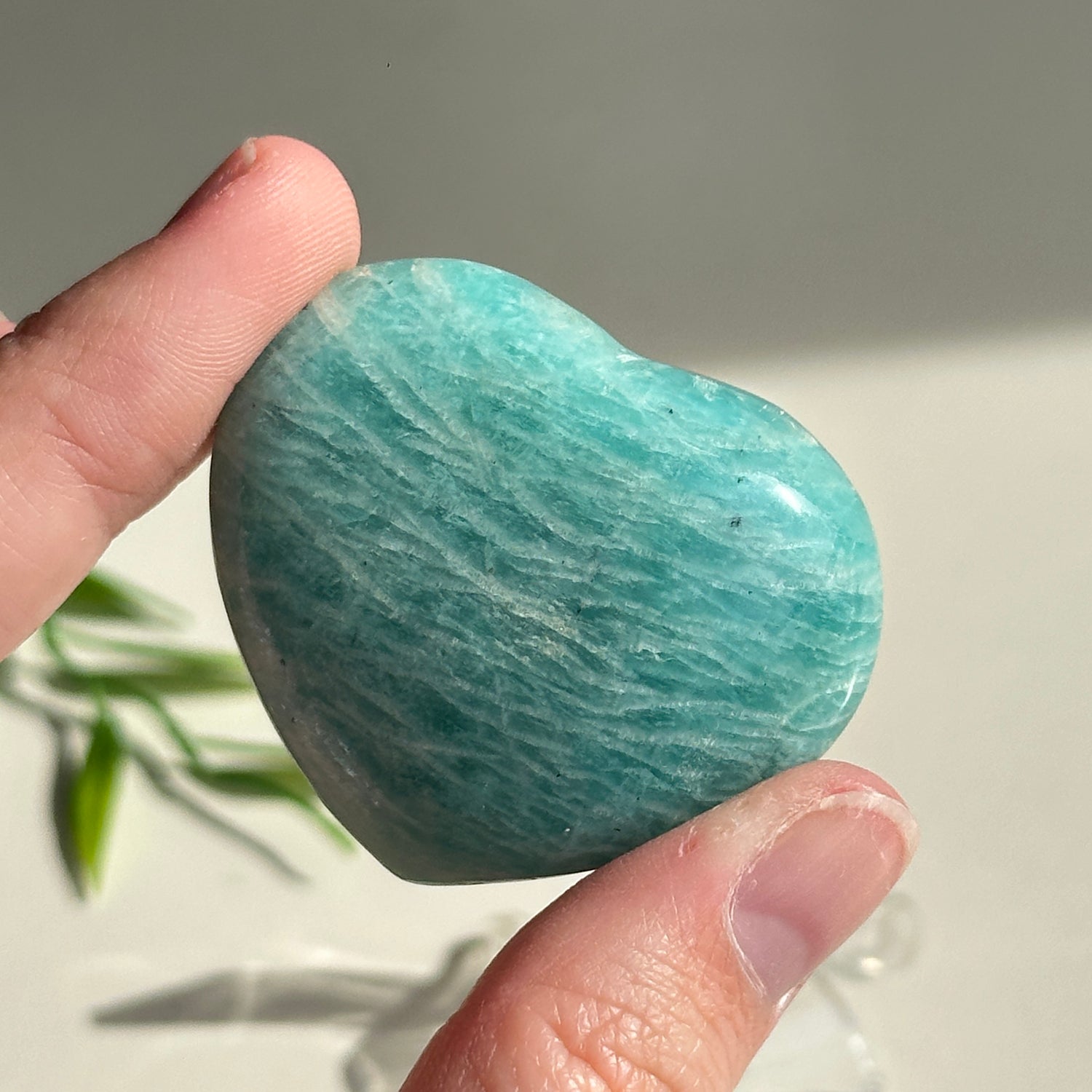 Amazonite Heart 4.5cm