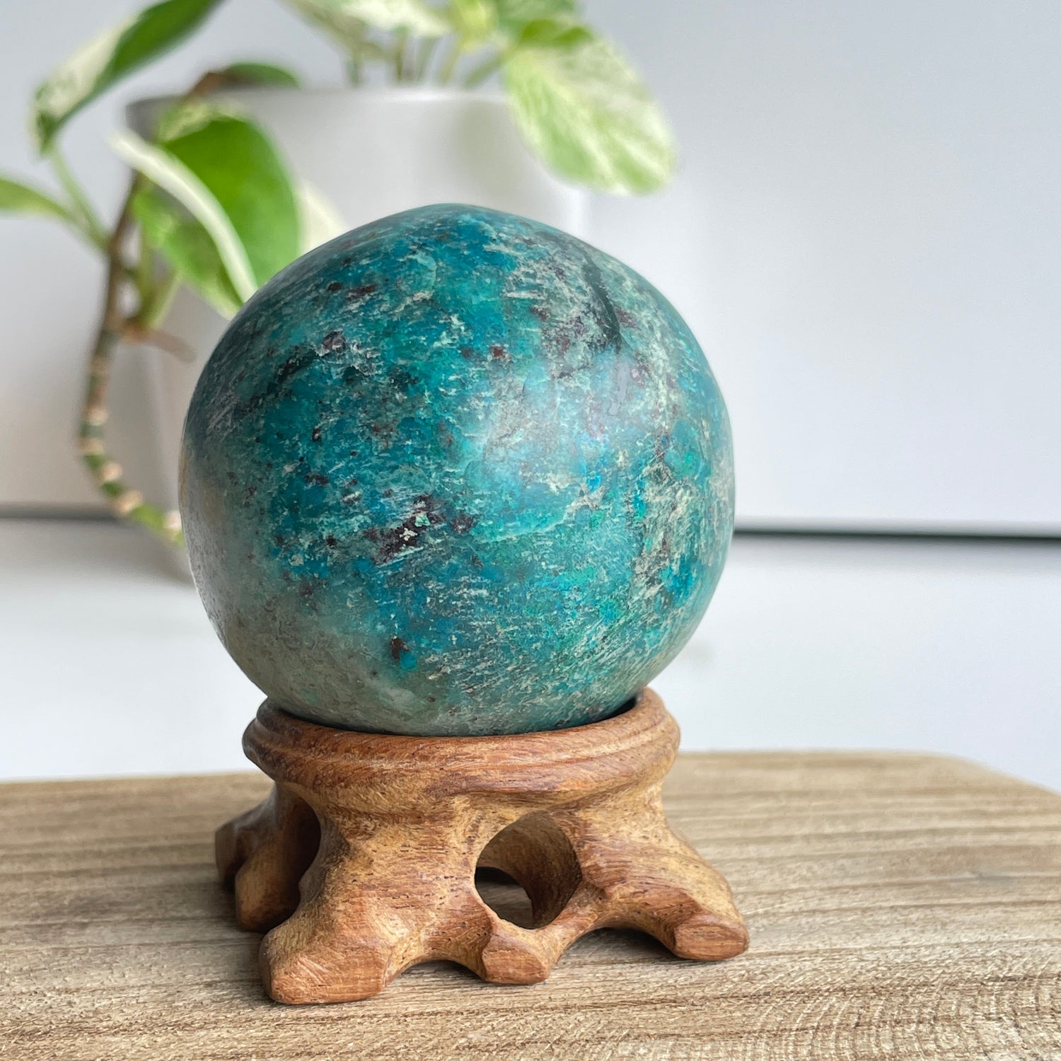 Shattuckite Sphere 5.5cm