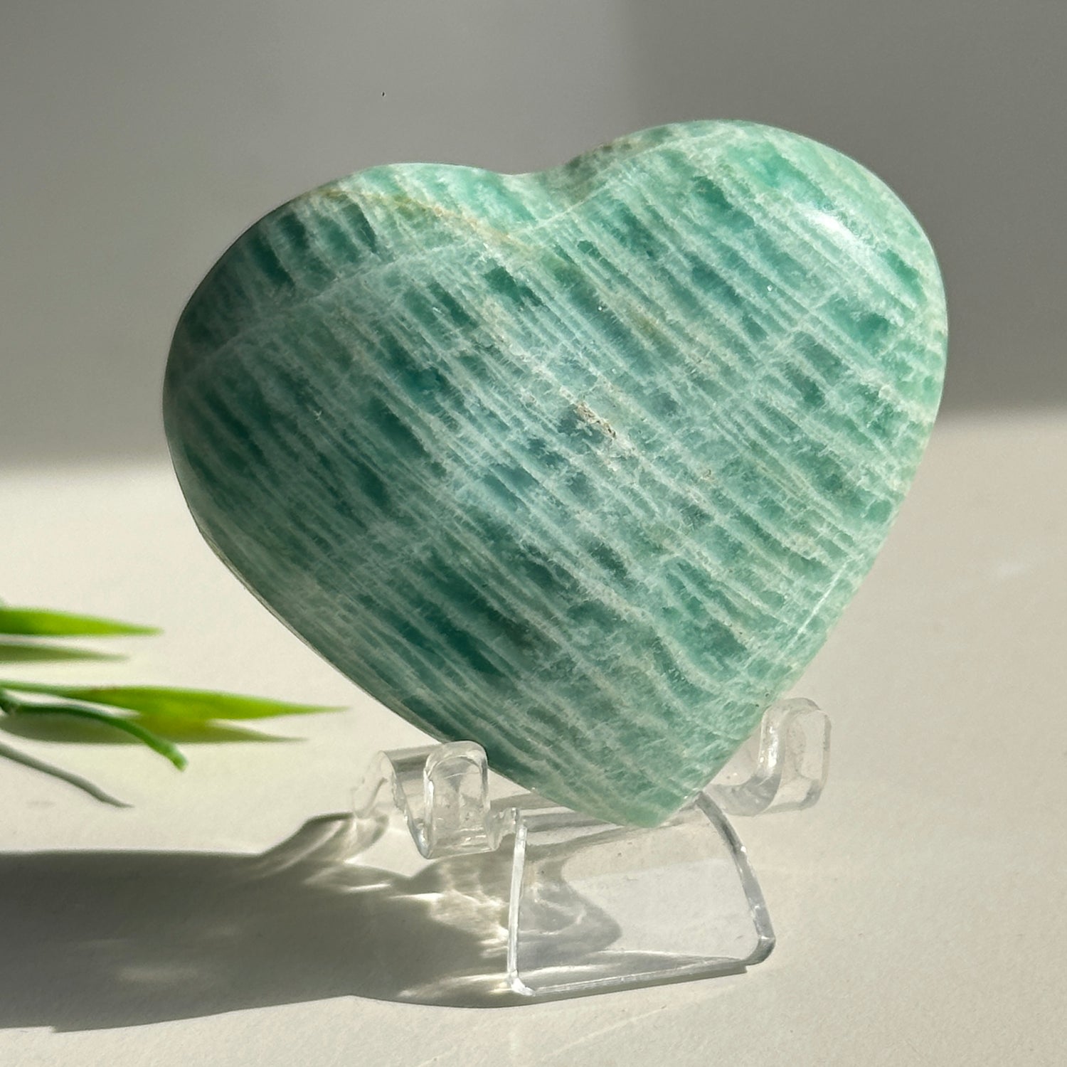 Amazonite Heart 6cm