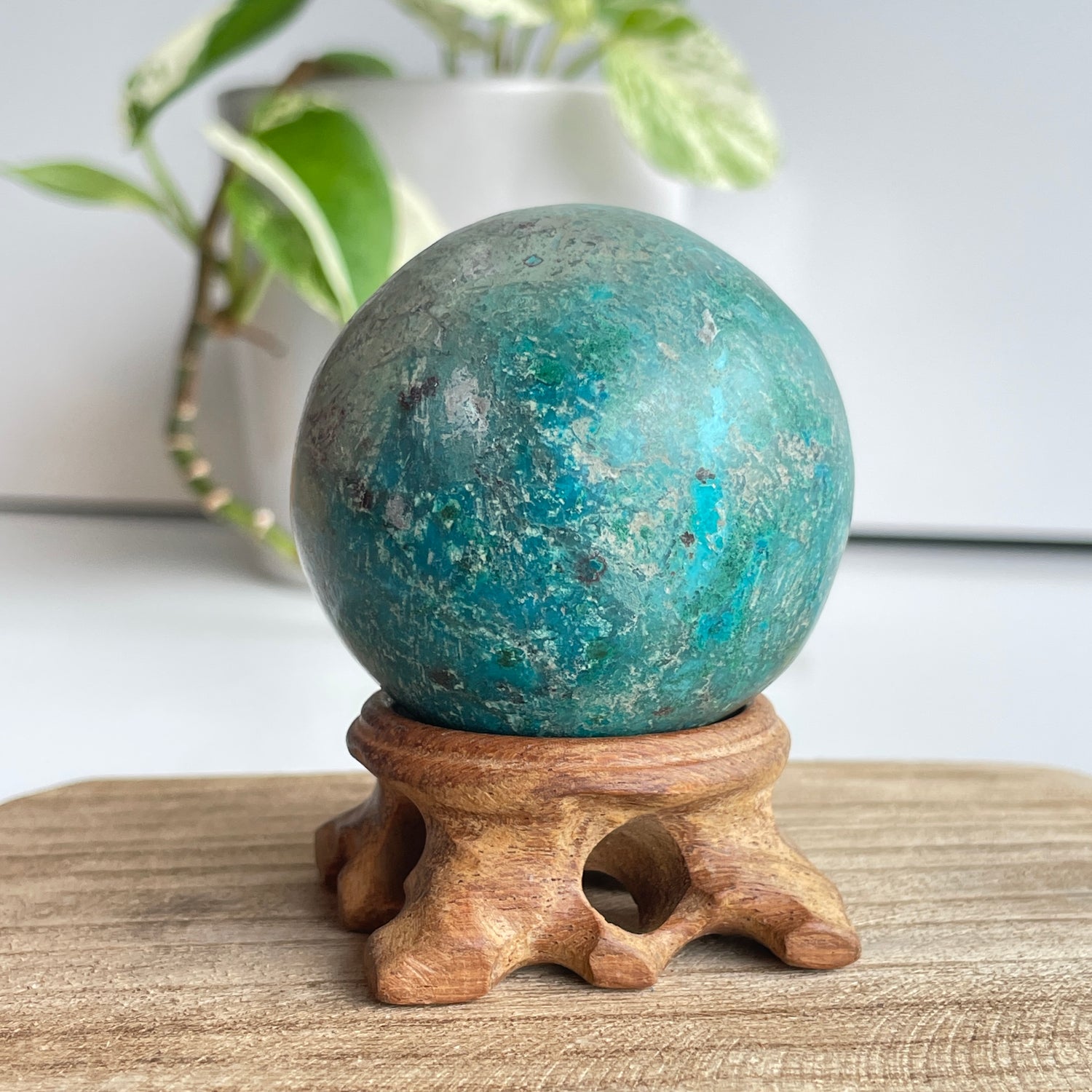 Shattuckite Sphere 5.5cm