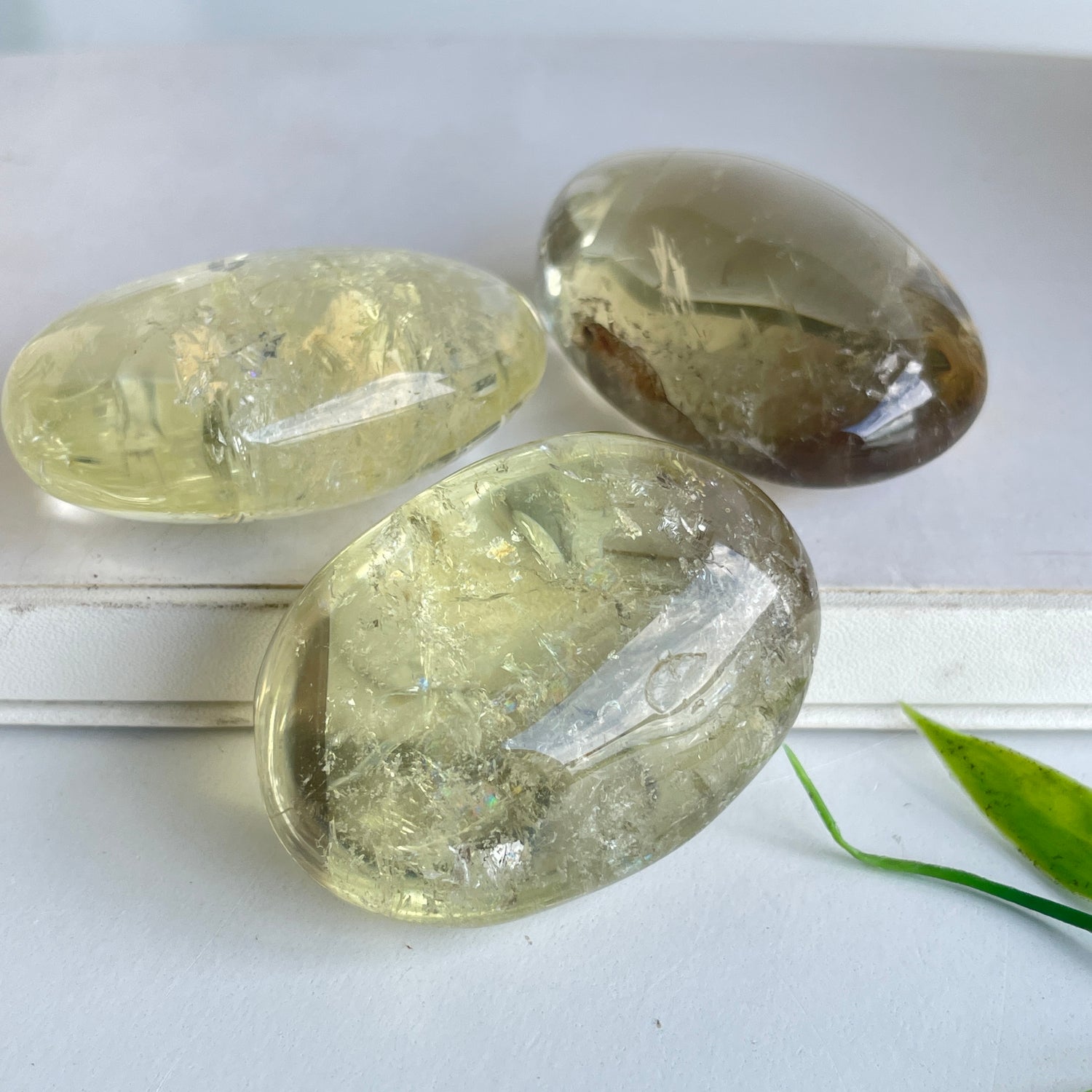 Smoky Citrine Palmstone Sml