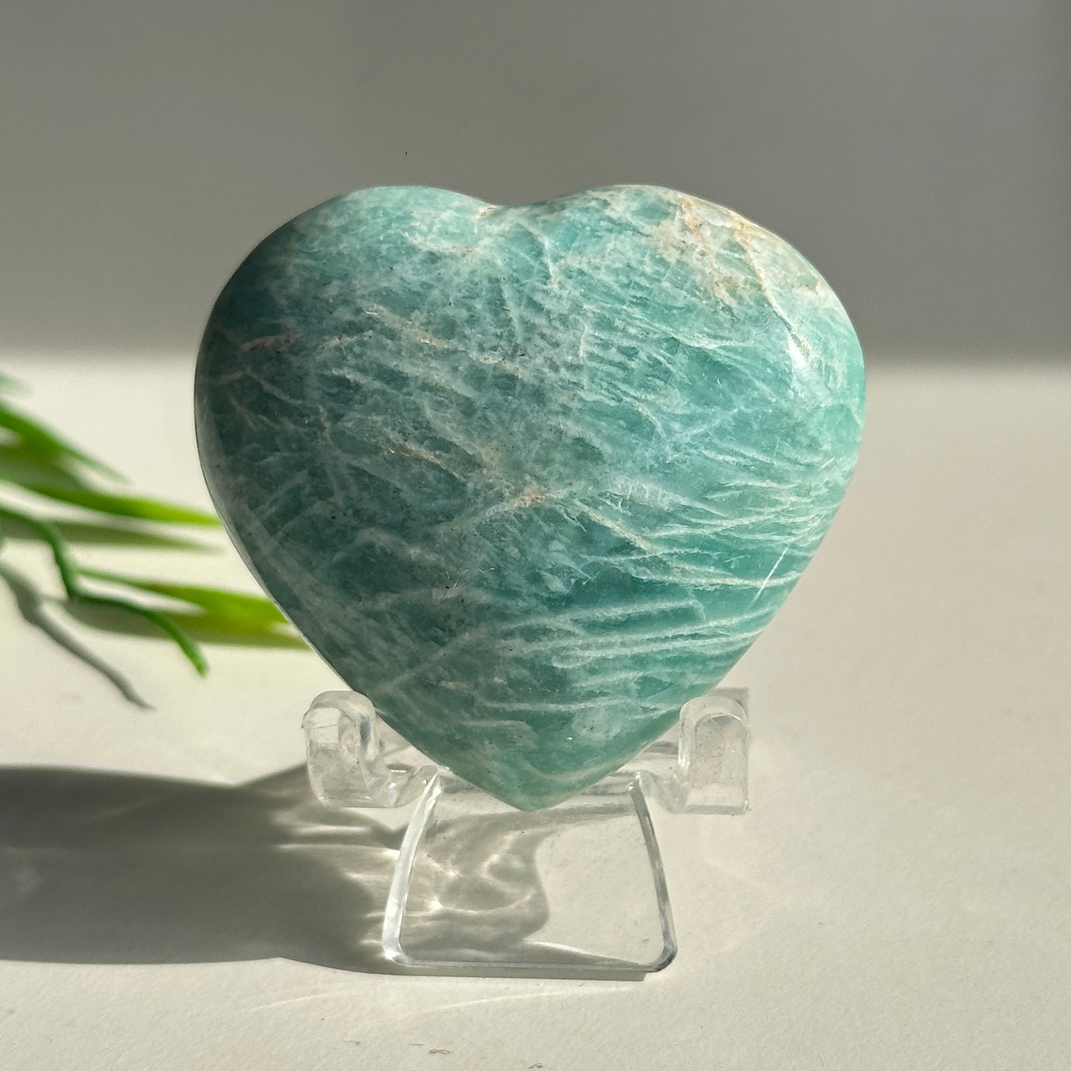 Amazonite Heart 4.7cm