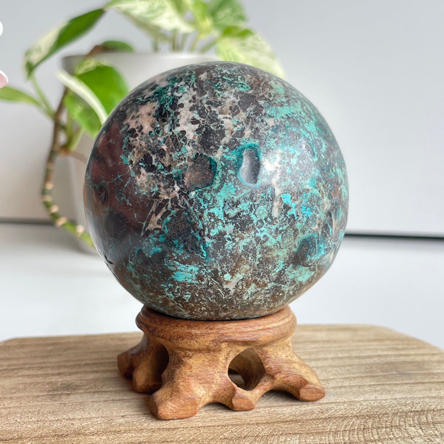 Shattuckite Sphere 7cm
