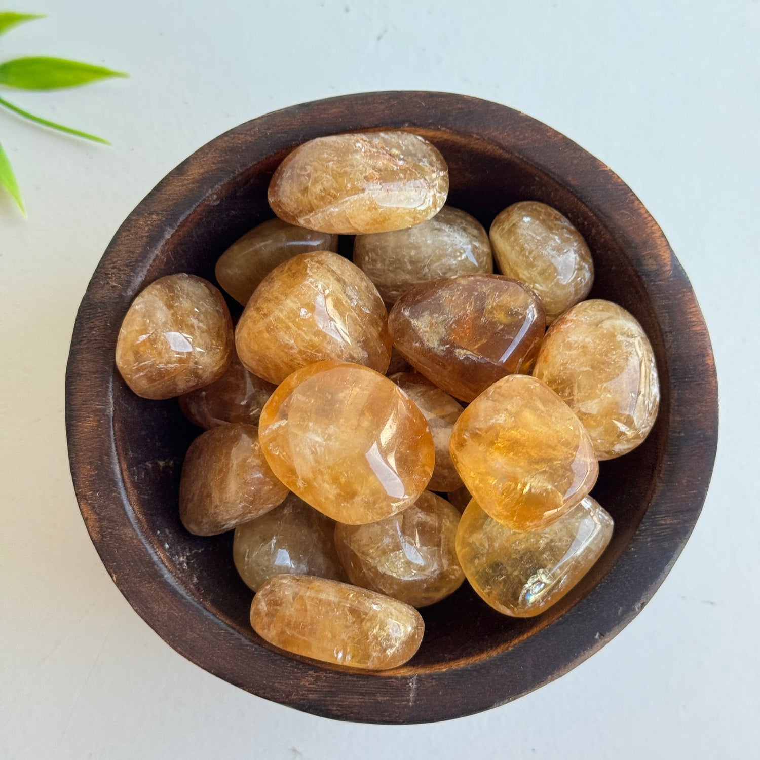 Golden Calcite Tumbled