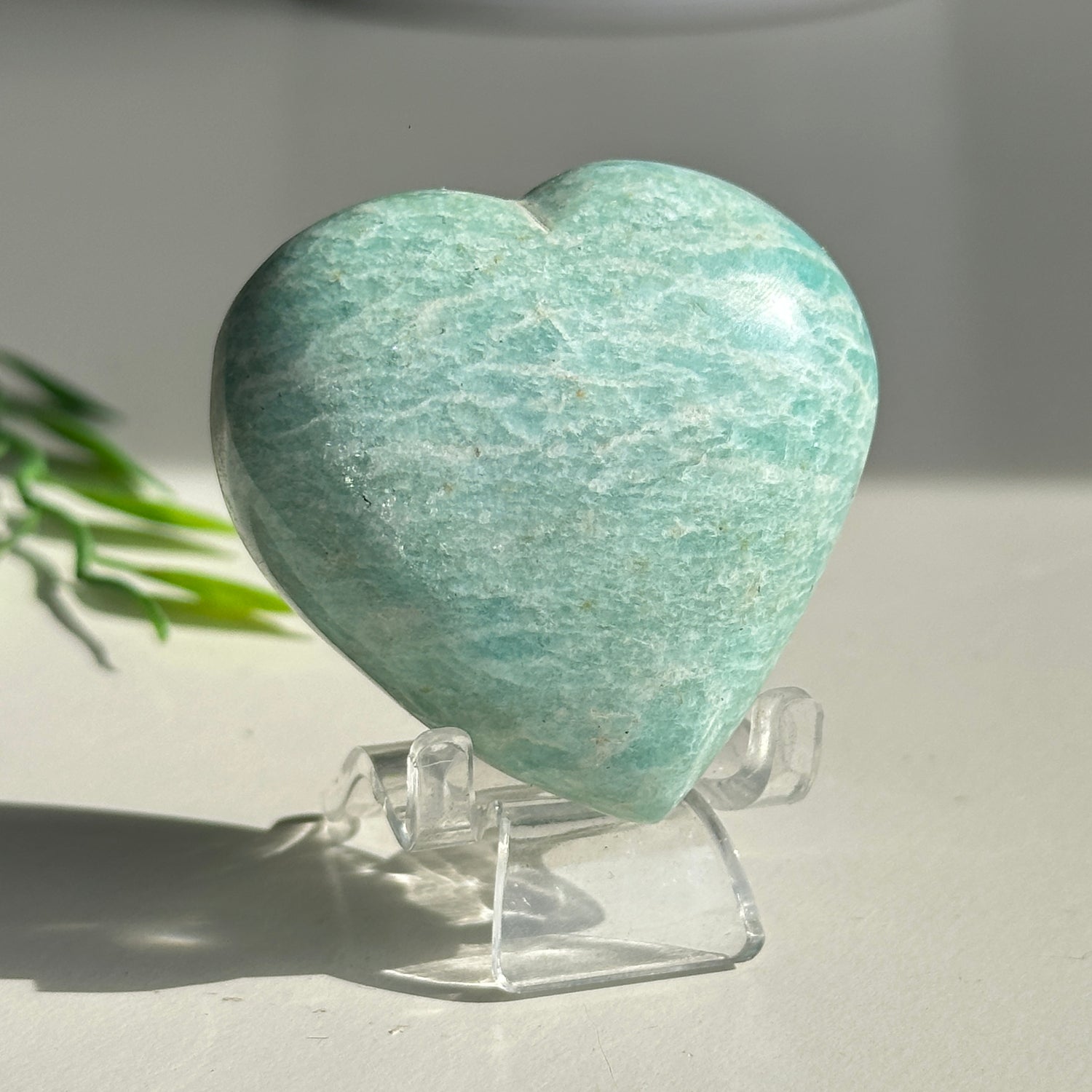 Amazonite Heart 4.7cm