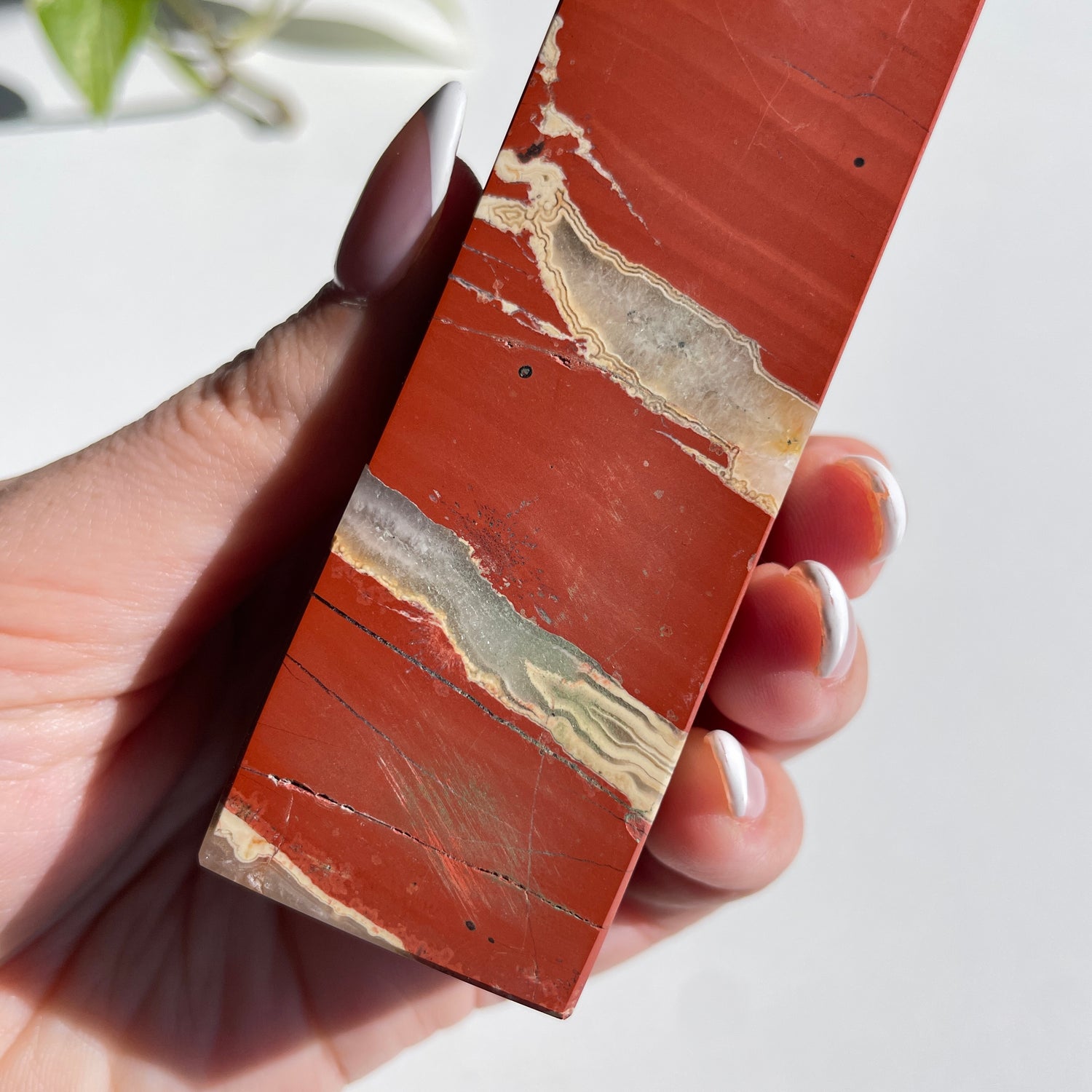 Red Jasper Obelisk 13.4cm 01
