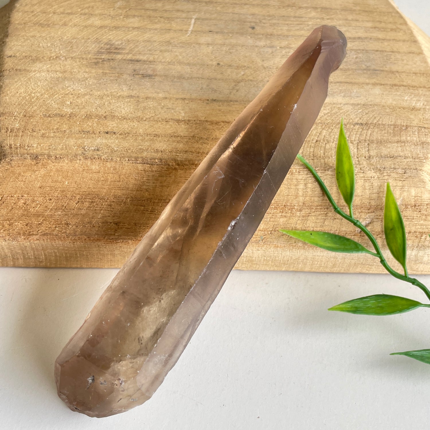 Smoky Quartz Natural Point 111g
