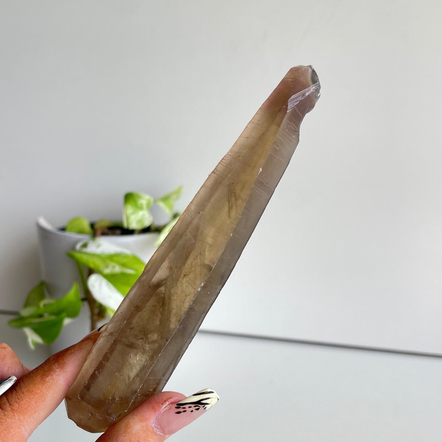 Smoky Quartz Natural Point 111g