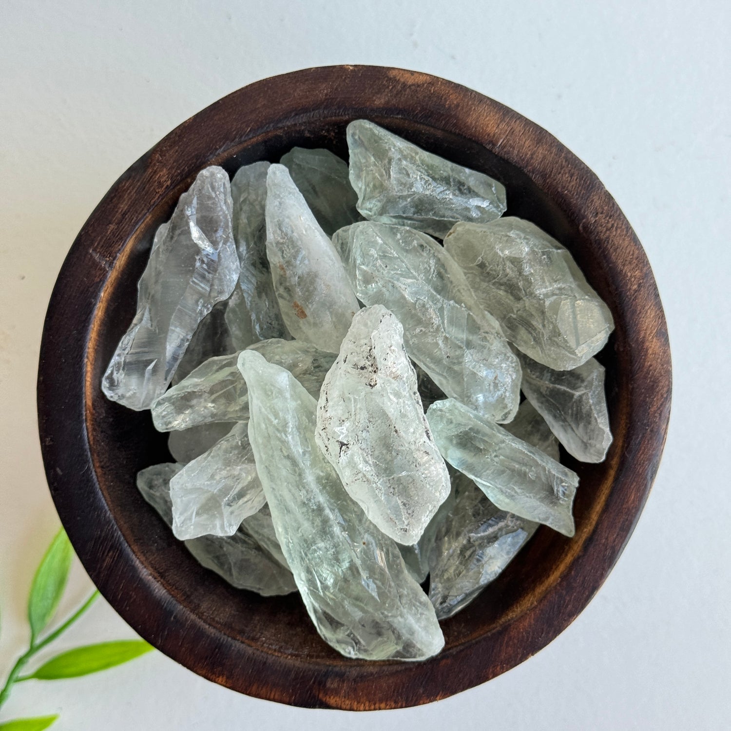 Green Amethyst Points