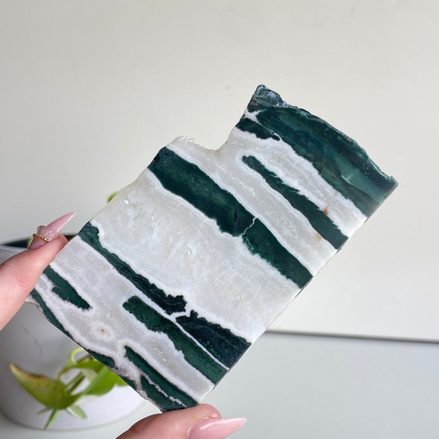 Green Sardonyx Slice 124g