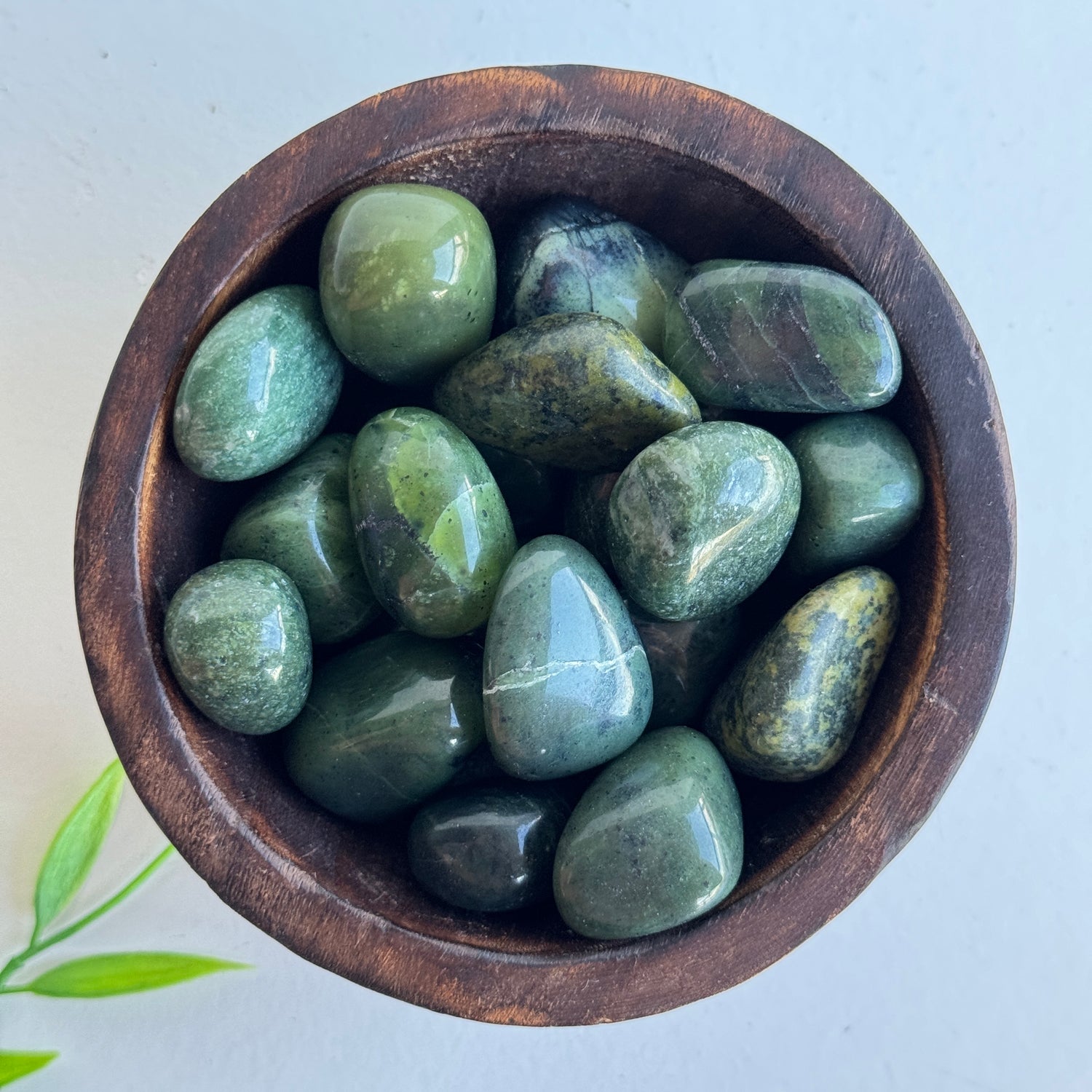 Canadian Jade (Nephrite Jade) Tumbled