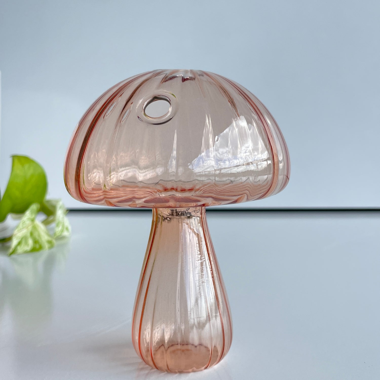 Myth Glass Mushroom Pink OD4921