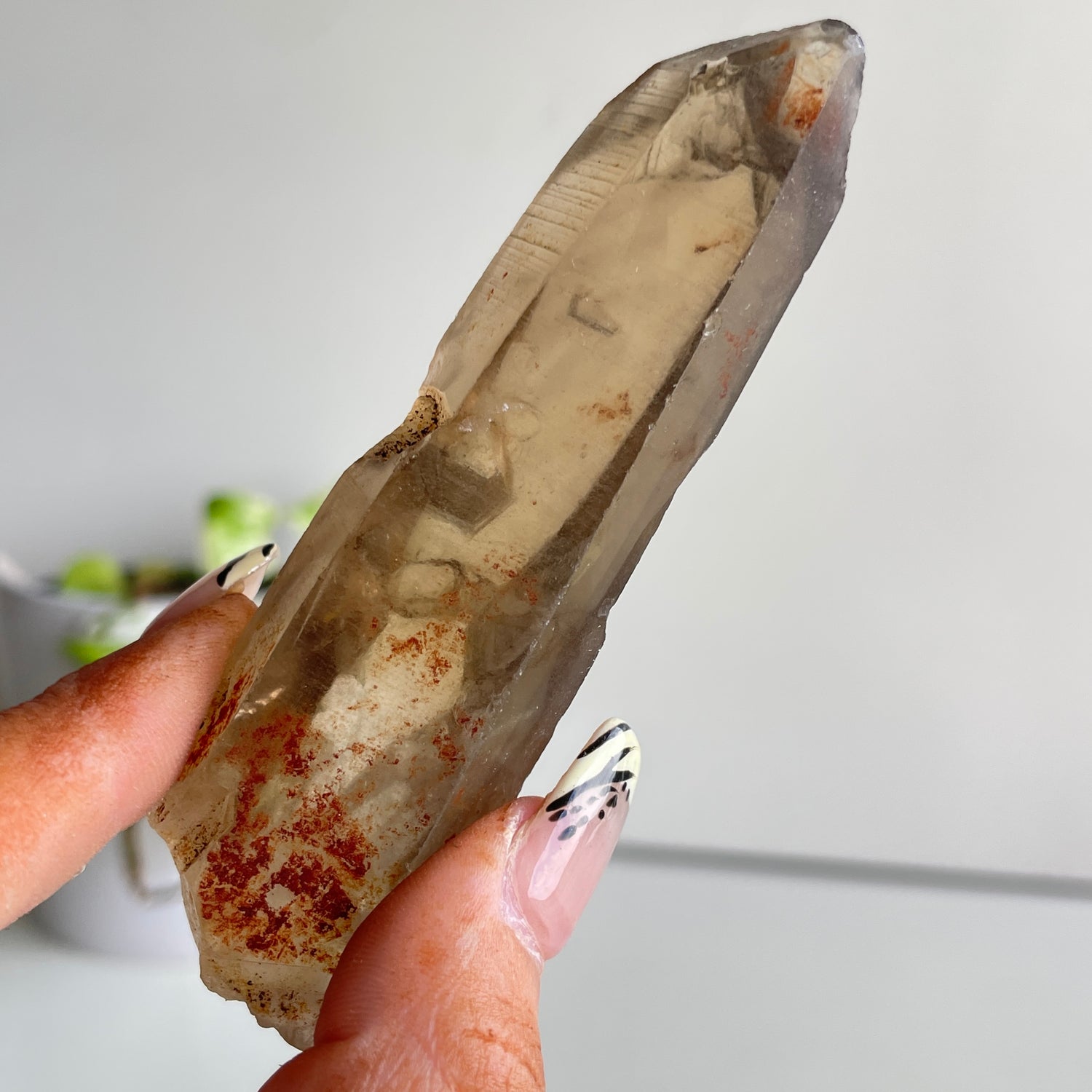 Smoky Quartz Natural Point 77g