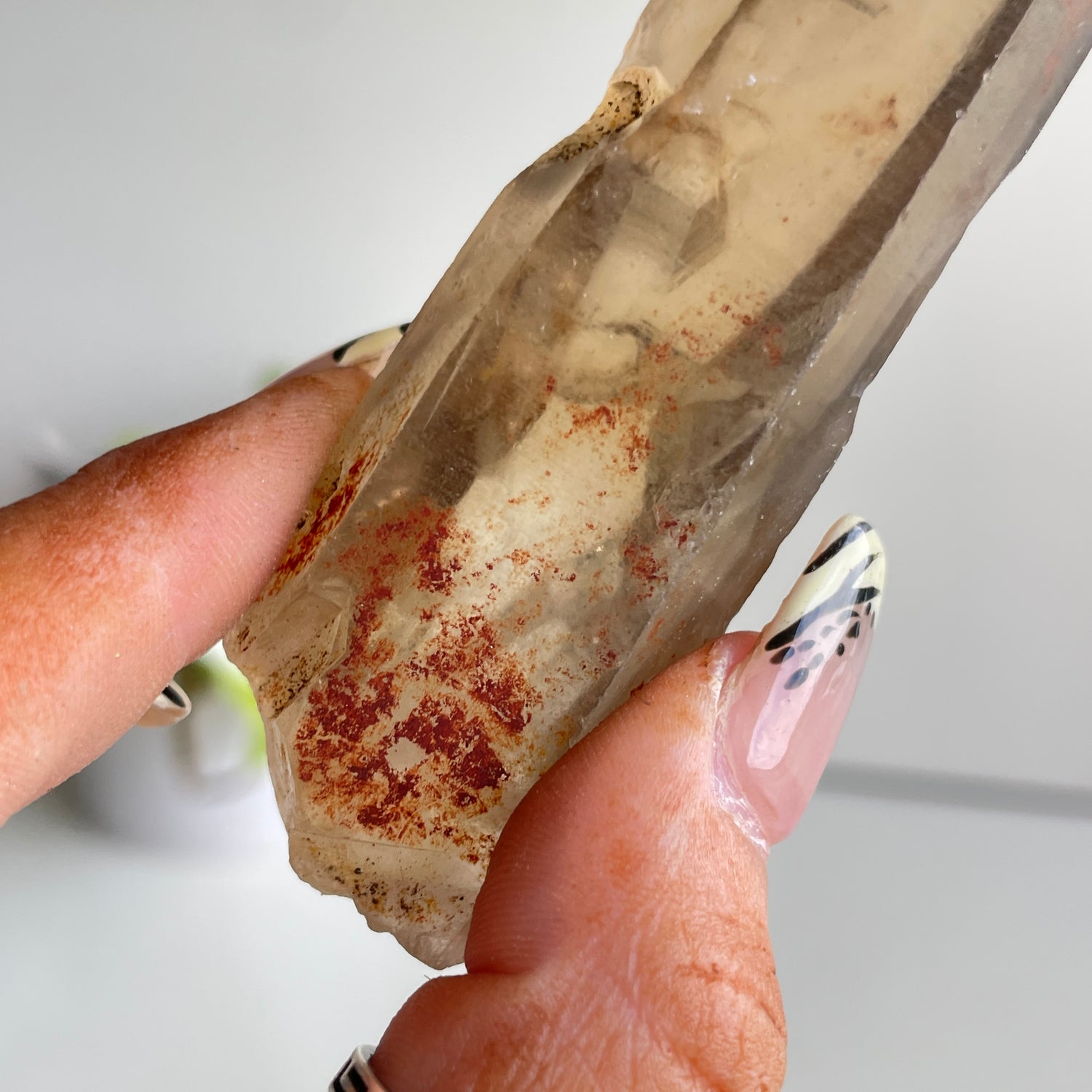 Smoky Quartz Natural Point 77g
