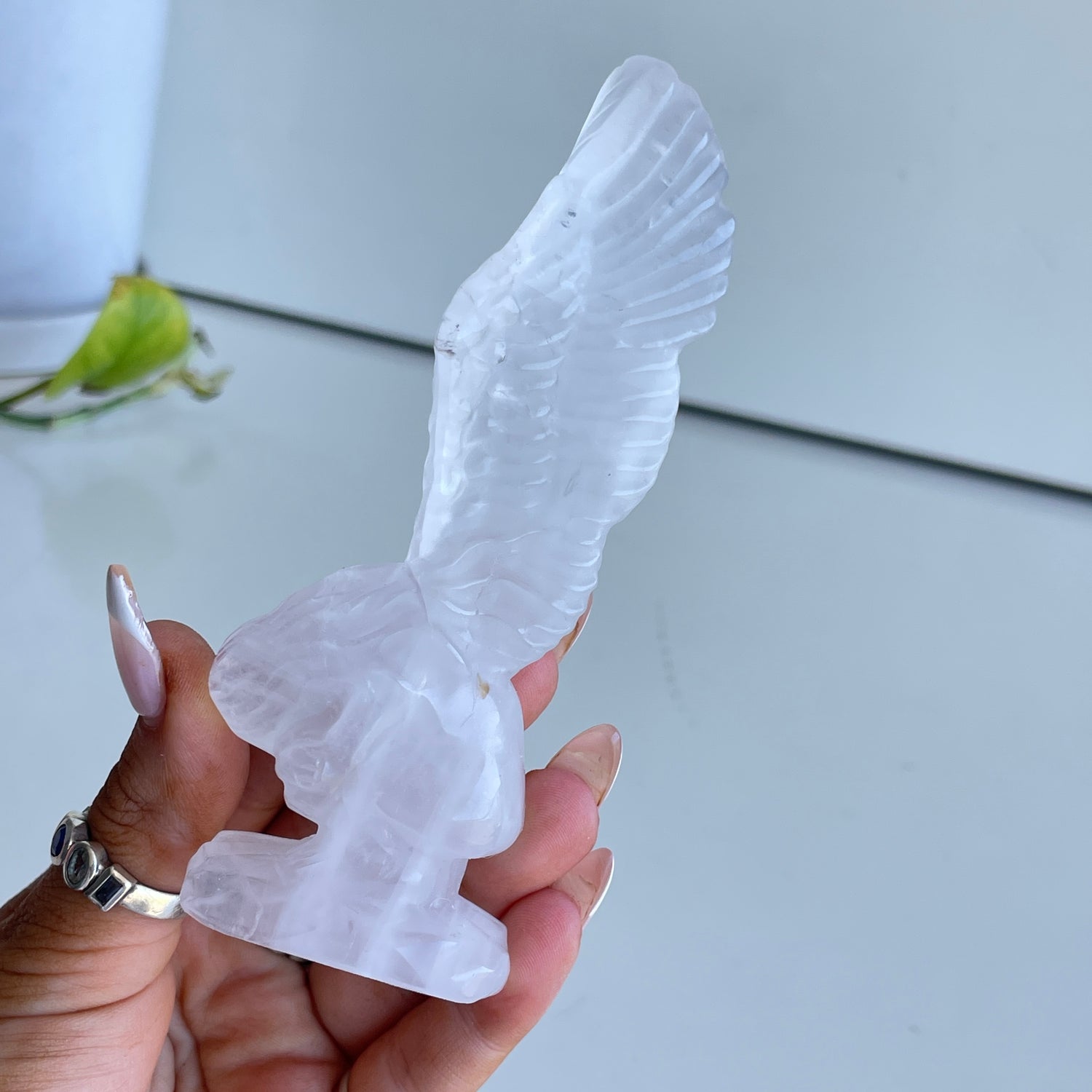 Crystal Sitting Angel