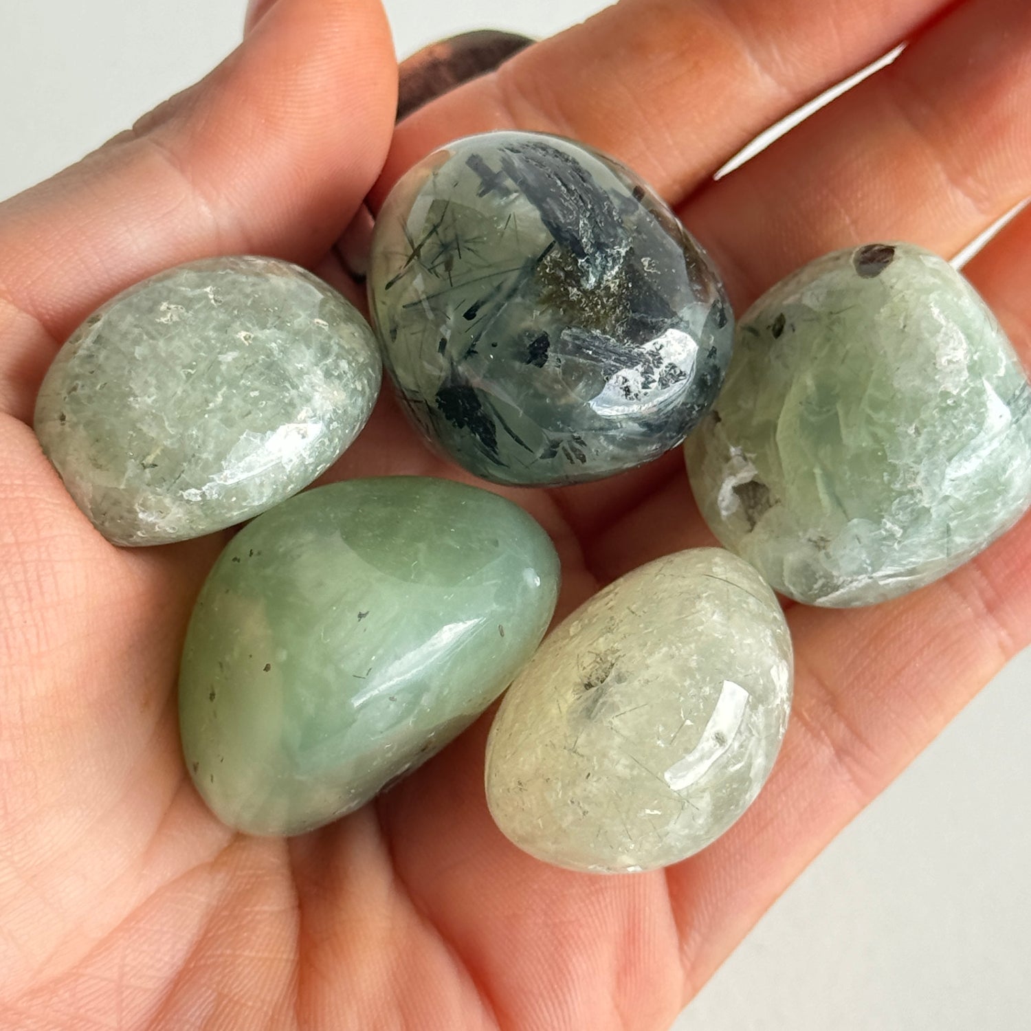 Prehnite Tumbled