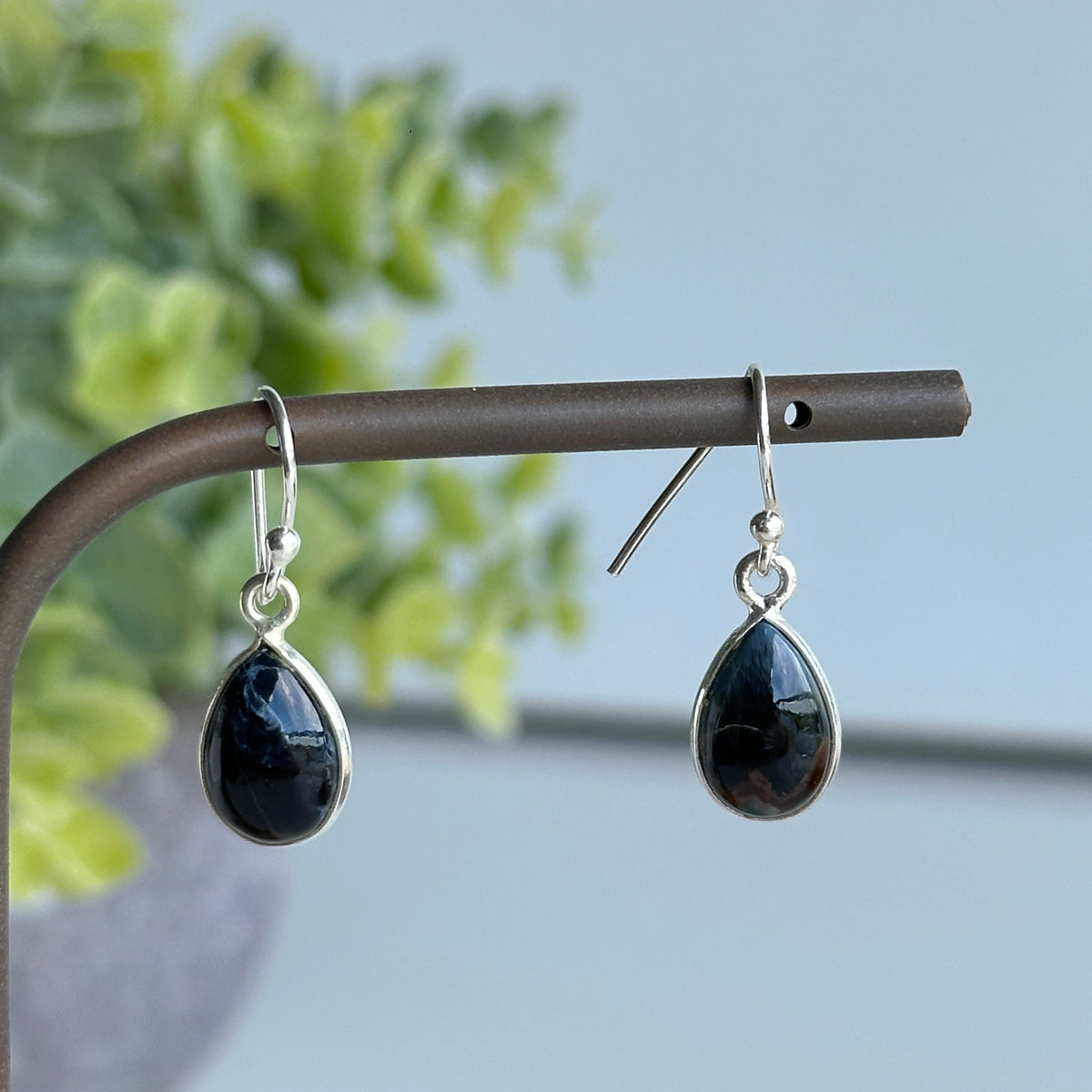 Pietersite Teardrop Earrings