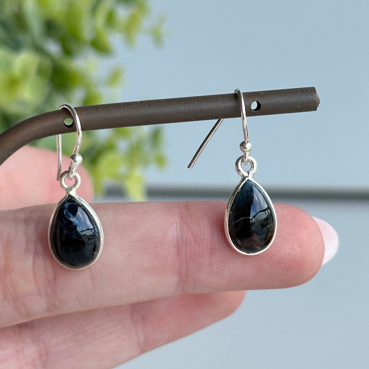 Pietersite Teardrop Earrings
