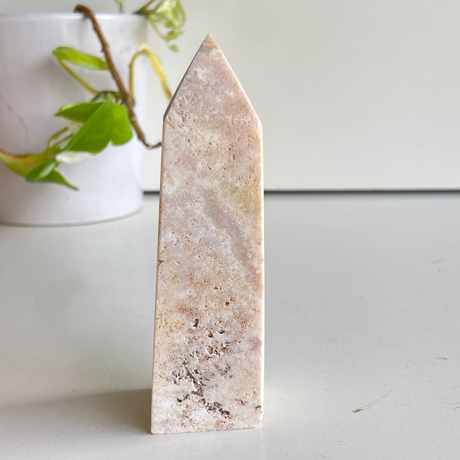 Pink Amethyst Obelisk 12.5cm