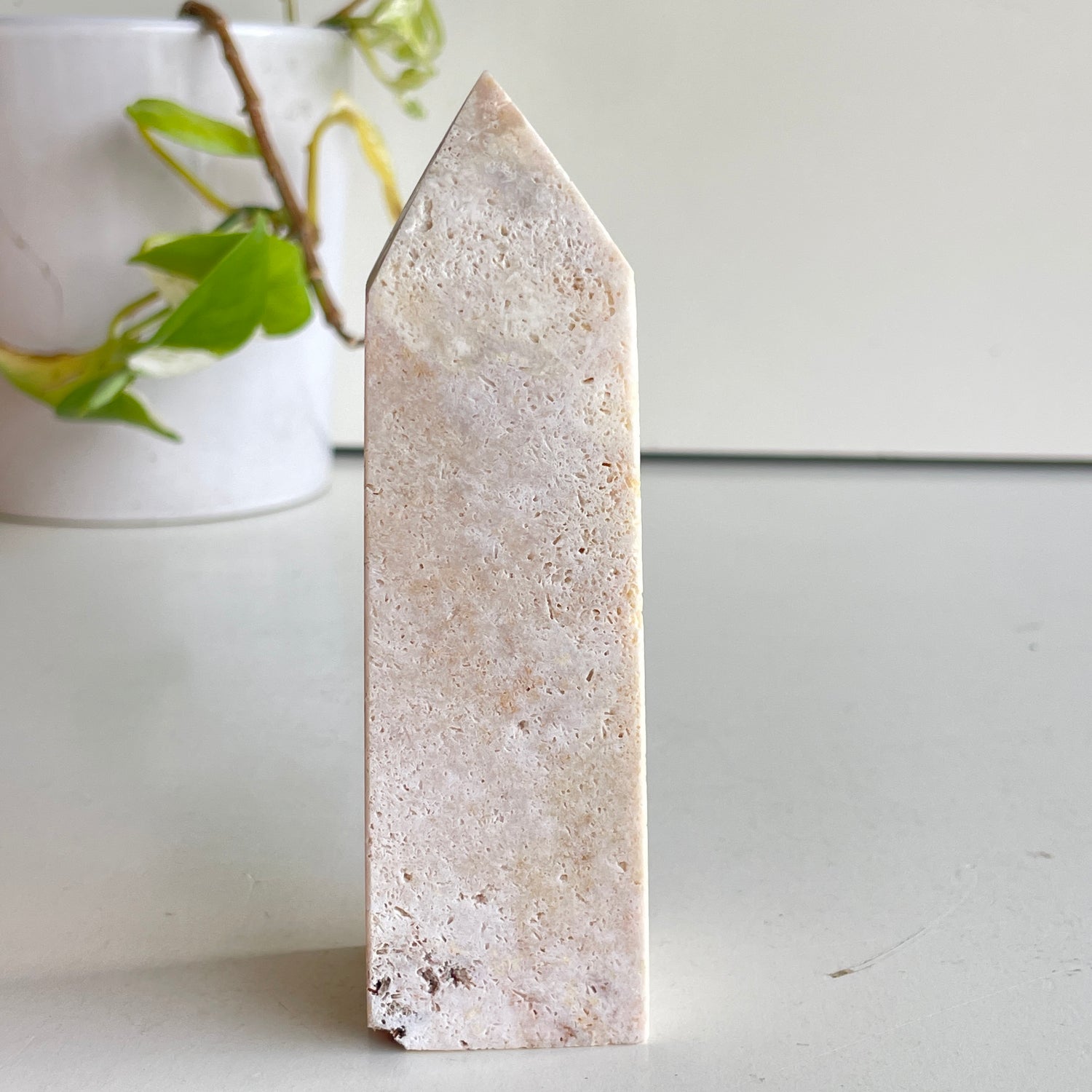 Pink Amethyst Obelisk 12.5cm