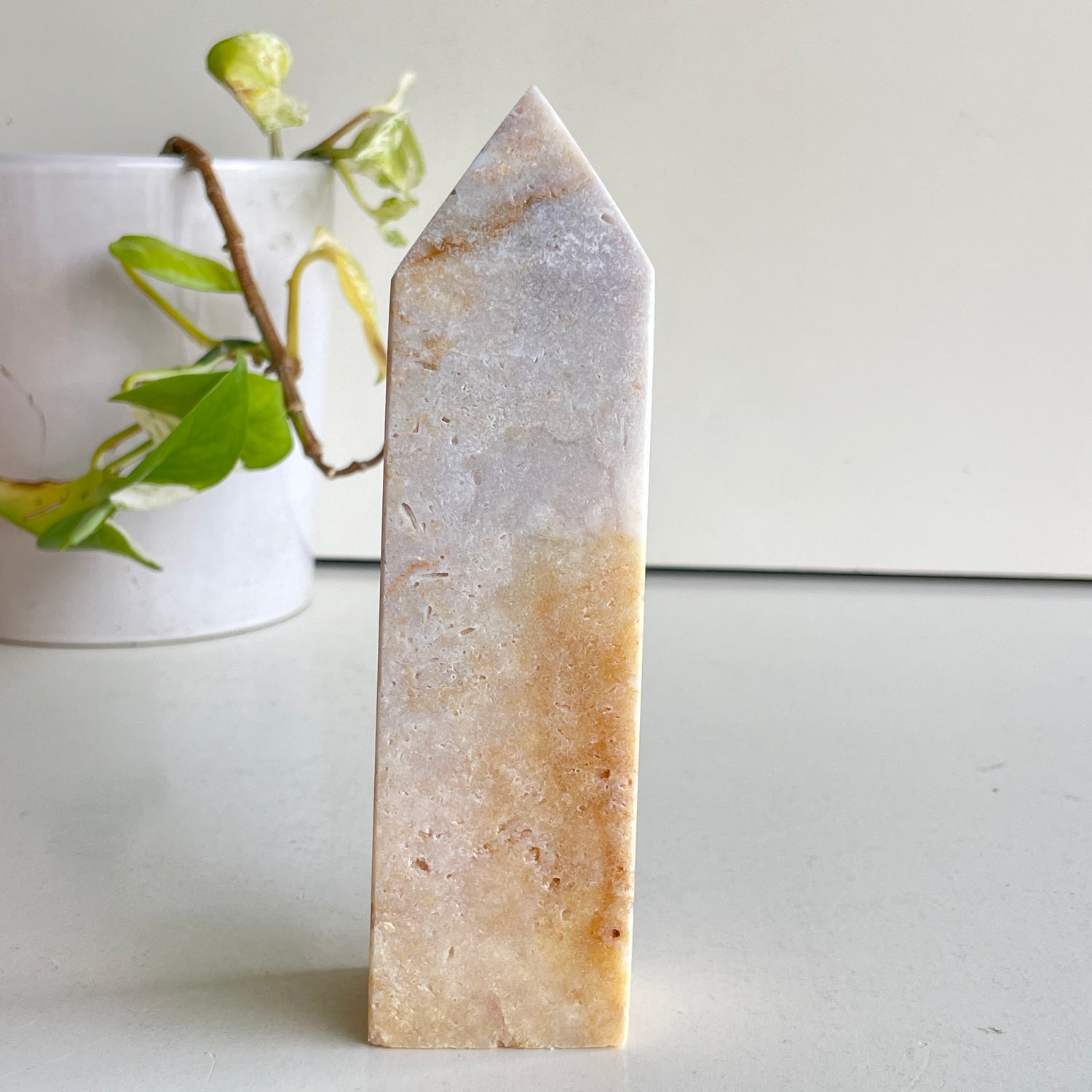 Pink Amethyst Obelisk 15.4cm