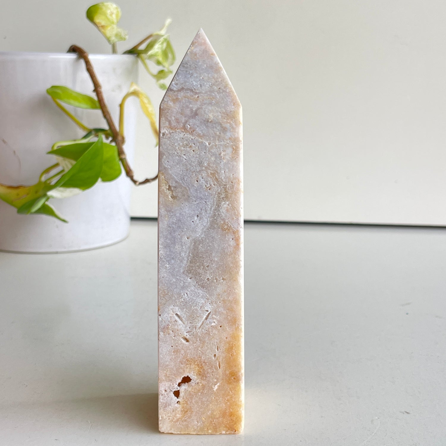 Pink Amethyst Obelisk 15.4cm