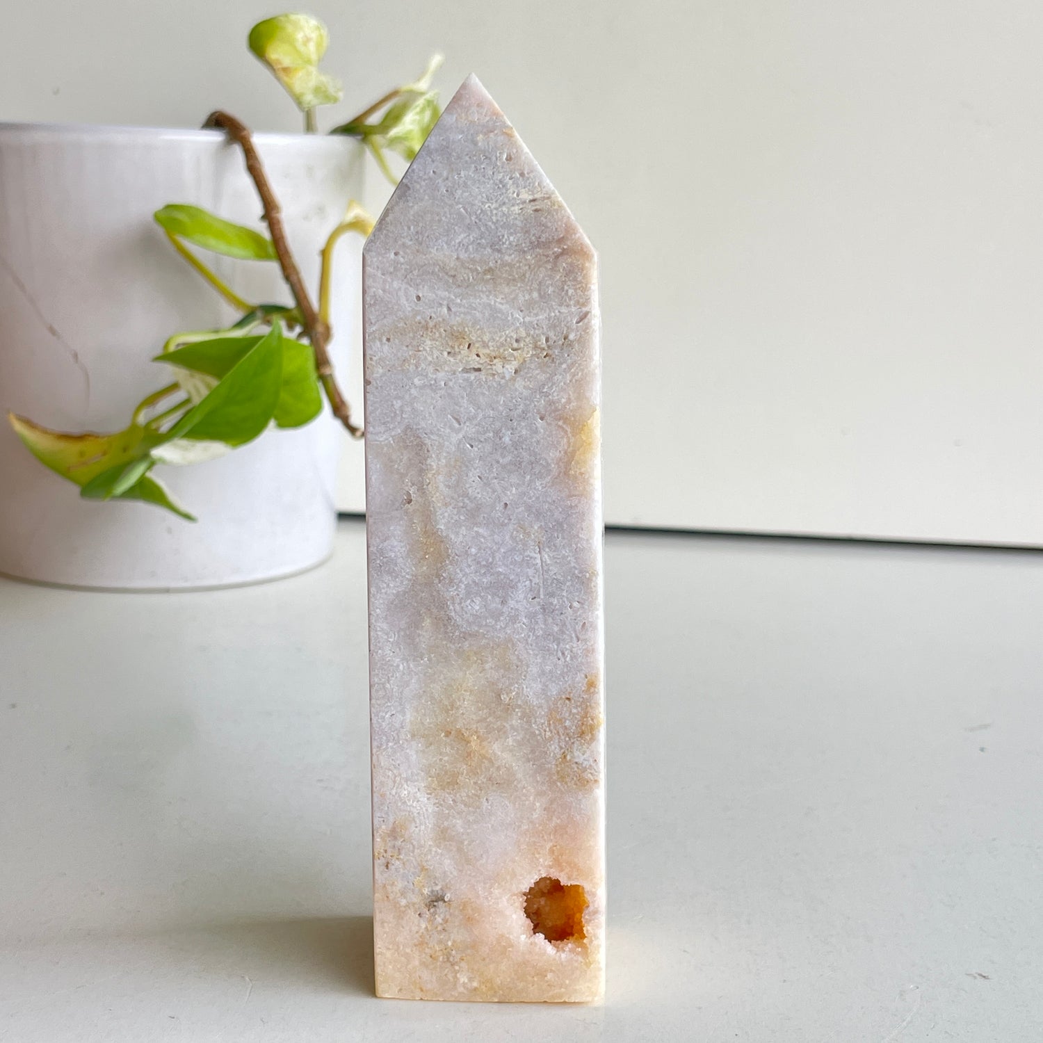 Pink Amethyst Obelisk 15.4cm