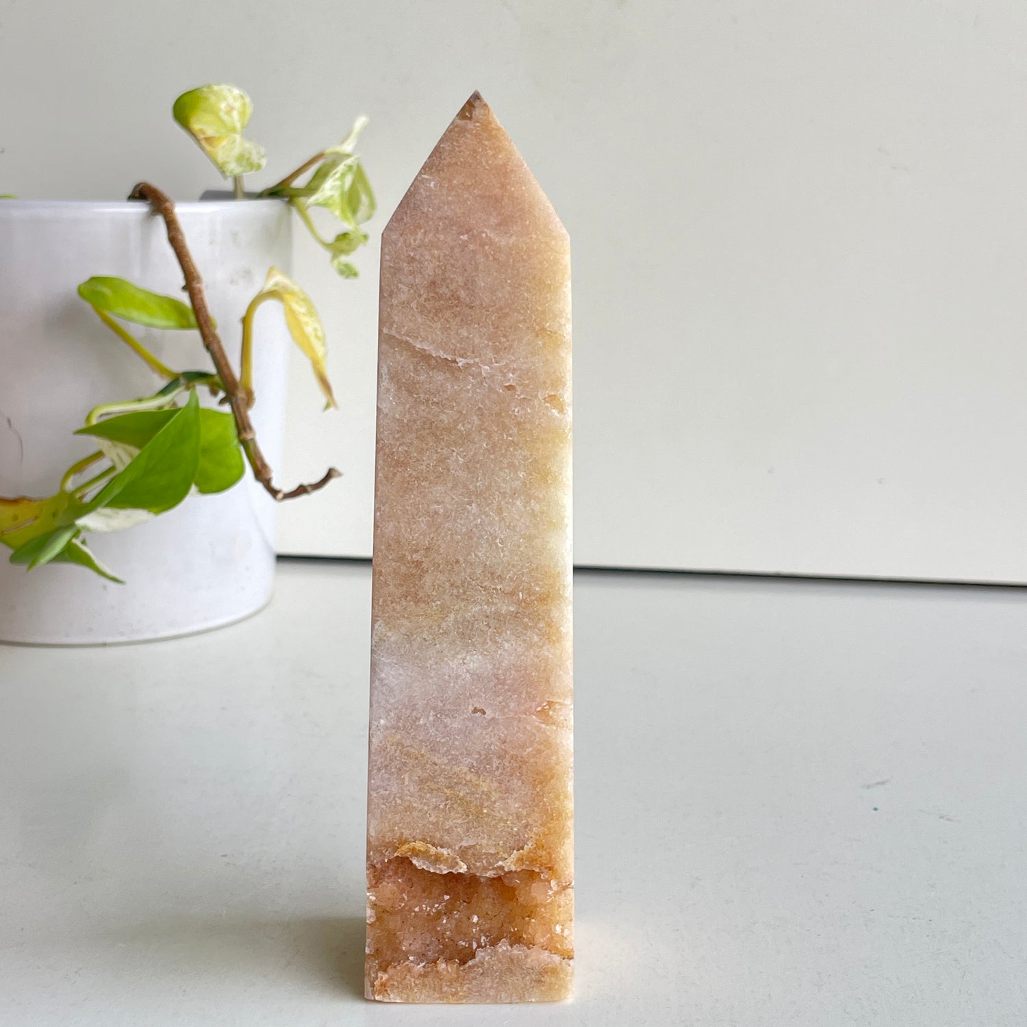 Pink Amethyst Obelisk 17.3cm
