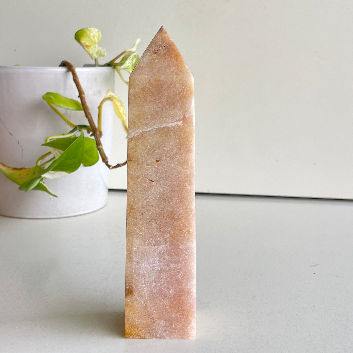 Pink Amethyst Obelisk 17.3cm